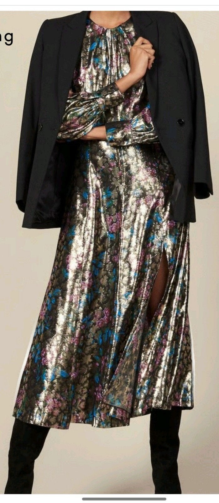 Sandro Niuewe jurk maat 34 €289, Kleding | Dames, Jurken, Sandro, Nieuw, Ophalen of Verzenden, Maat 34 (XS) of kleiner