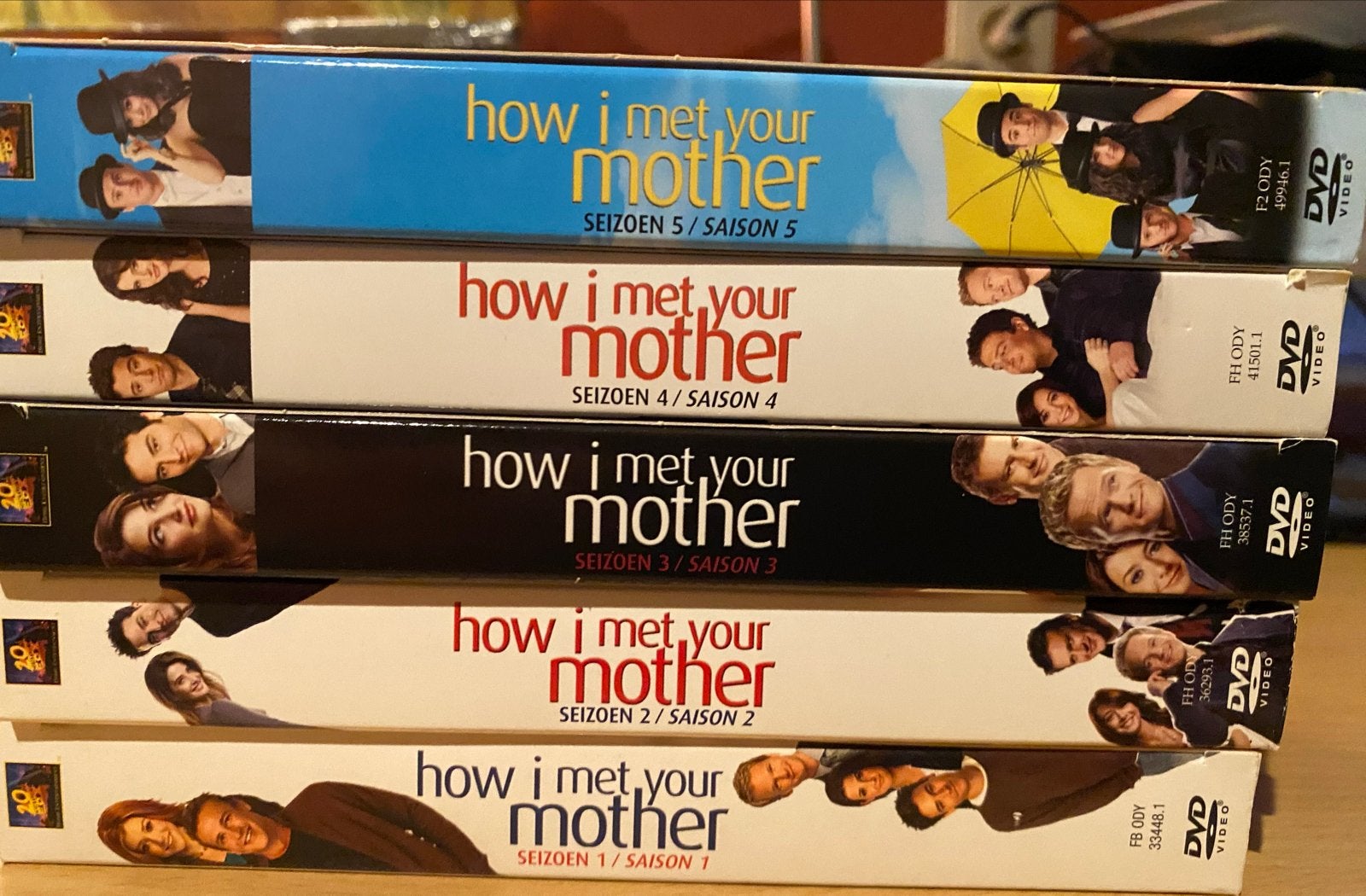 How I Met Your Mother - Seizoenen 1 t/m 5 (DVD), Cd's en Dvd's, Engels, Nederlands, Ophalen of Verzenden, Zo goed als nieuw