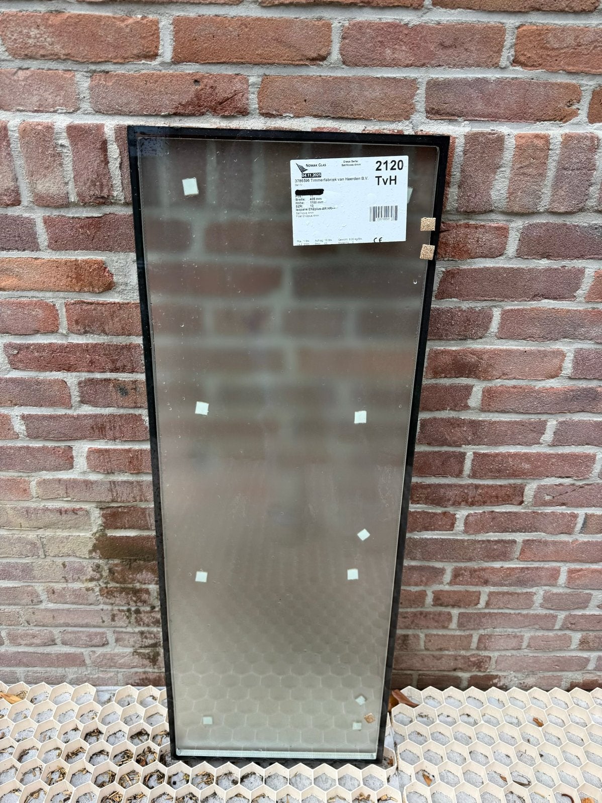 HR++ dubbel glas ruit NIEUW, Doe-het-zelf en Verbouw, Glas en Ramen, Ophalen of Verzenden, Nieuw, Gevelraam of Ruit