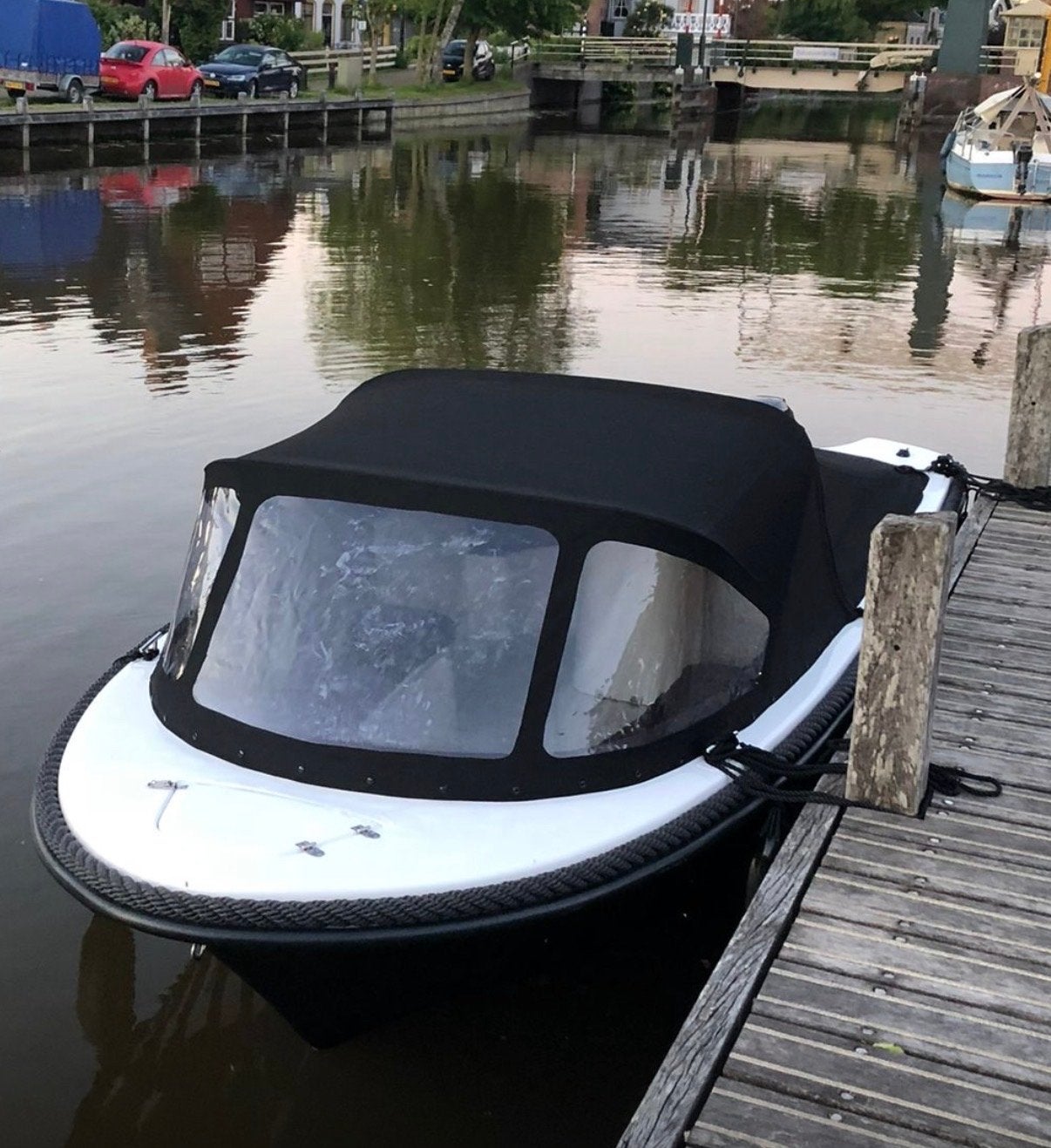 Admiraal 485 sloep met Tohatsu 9.8pk en trailer, Ophalen, Overige merken, Gebruikt, Buitenboordmotor