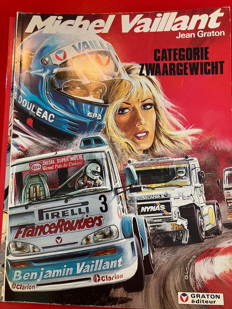 Michel Vaillant Categorie Zwaargewicht, Eén stripboek, Ophalen of Verzenden, Zo goed als nieuw, Jean Graton