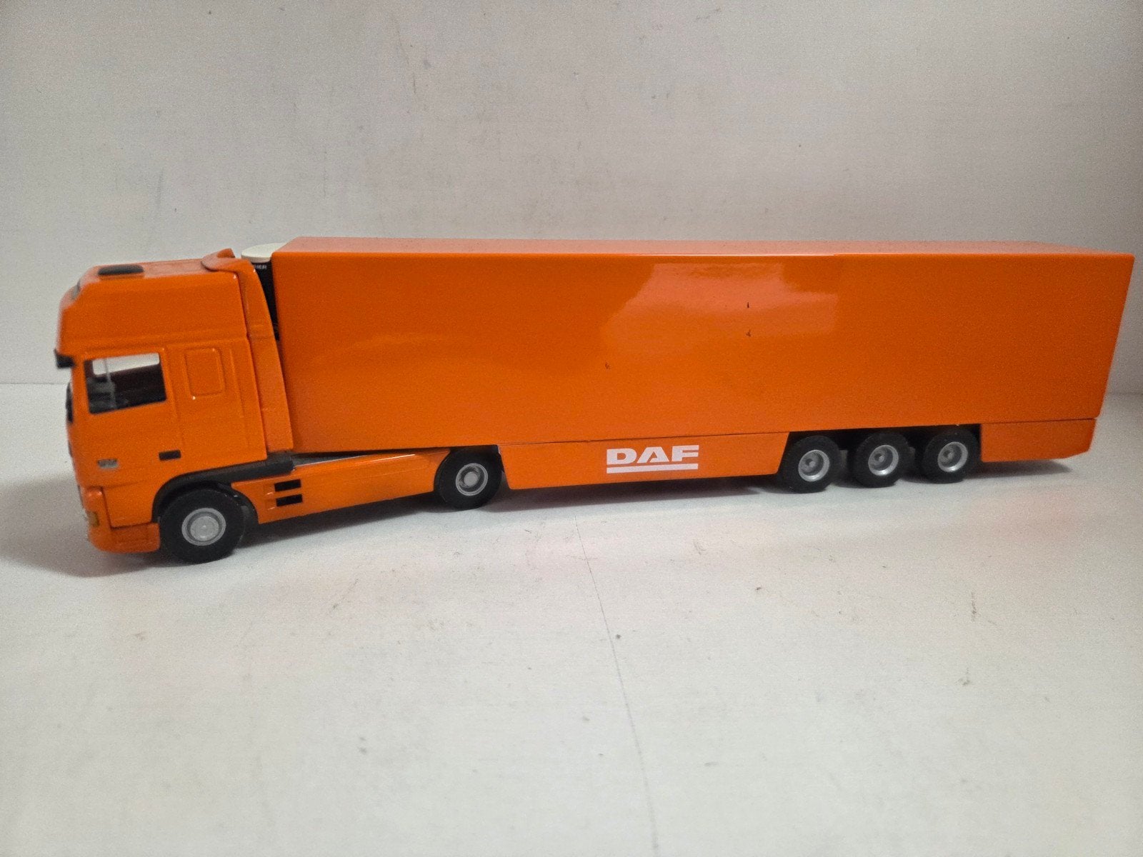 Lion Toys DAF 95 XF SSC demo, Hobby en Vrije tijd, Modelauto's | 1:50, ., Ophalen of Verzenden, Zo goed als nieuw, .
