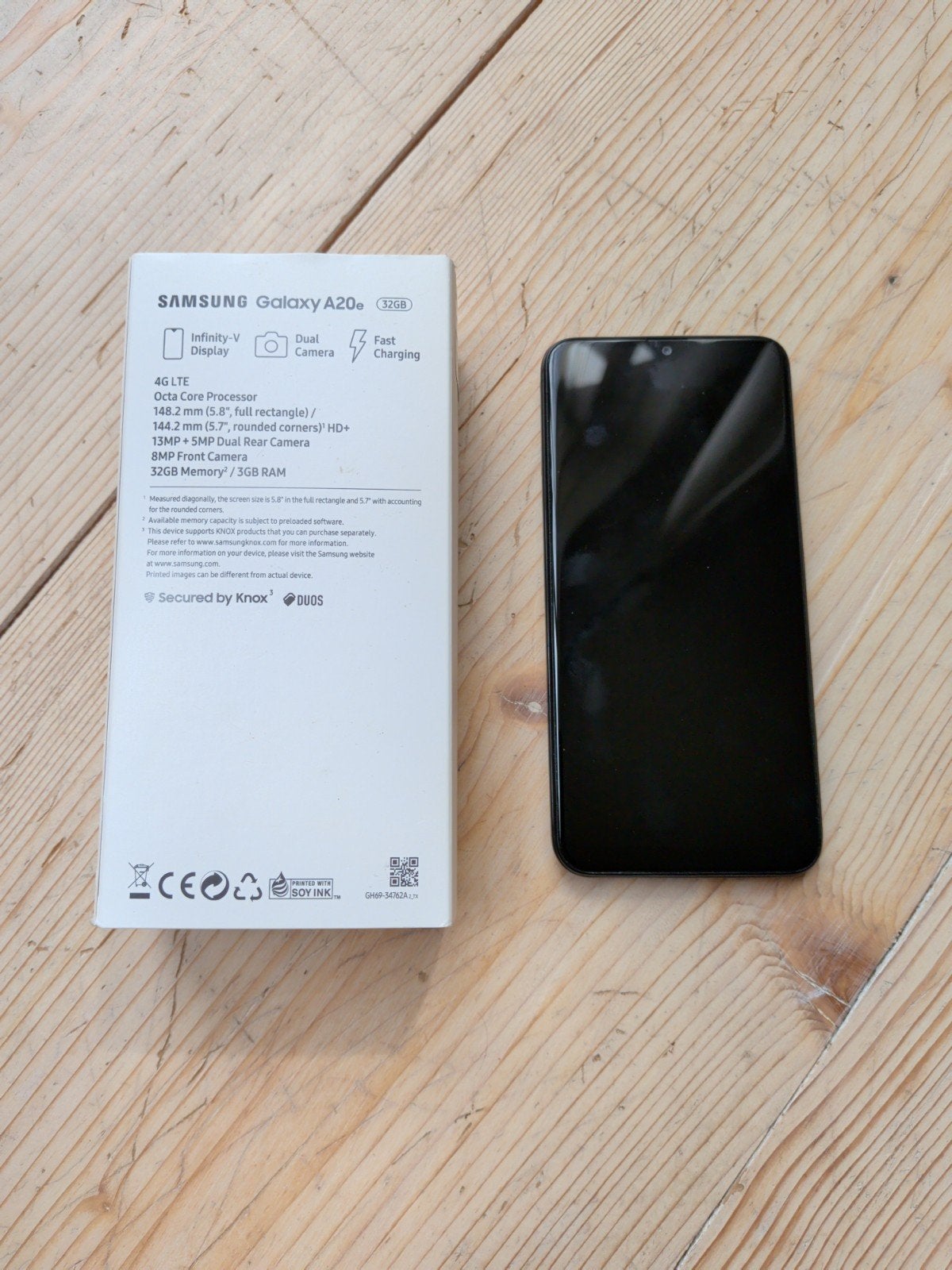 Gebruikte Samsung Galaxy A20e 4G (32GB)  Zonder oplader, Telecommunicatie, Mobiele telefoons | Overige merken, Ophalen, Gebruikt