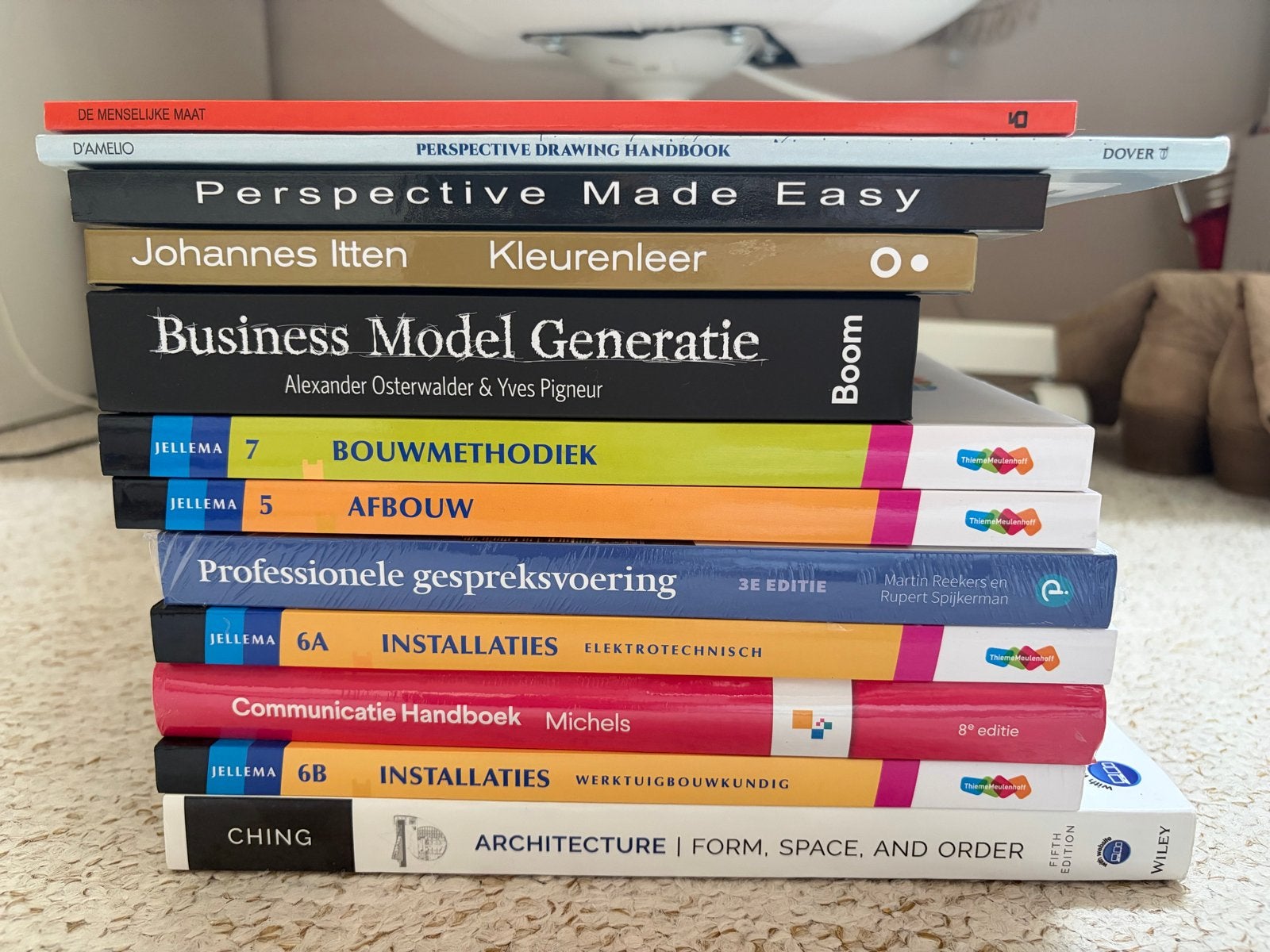 Studieboeken Interieur Design HBO Saxion, Boeken, Studieboeken en Cursussen, Ophalen of Verzenden, Gamma, Zo goed als nieuw, HBO