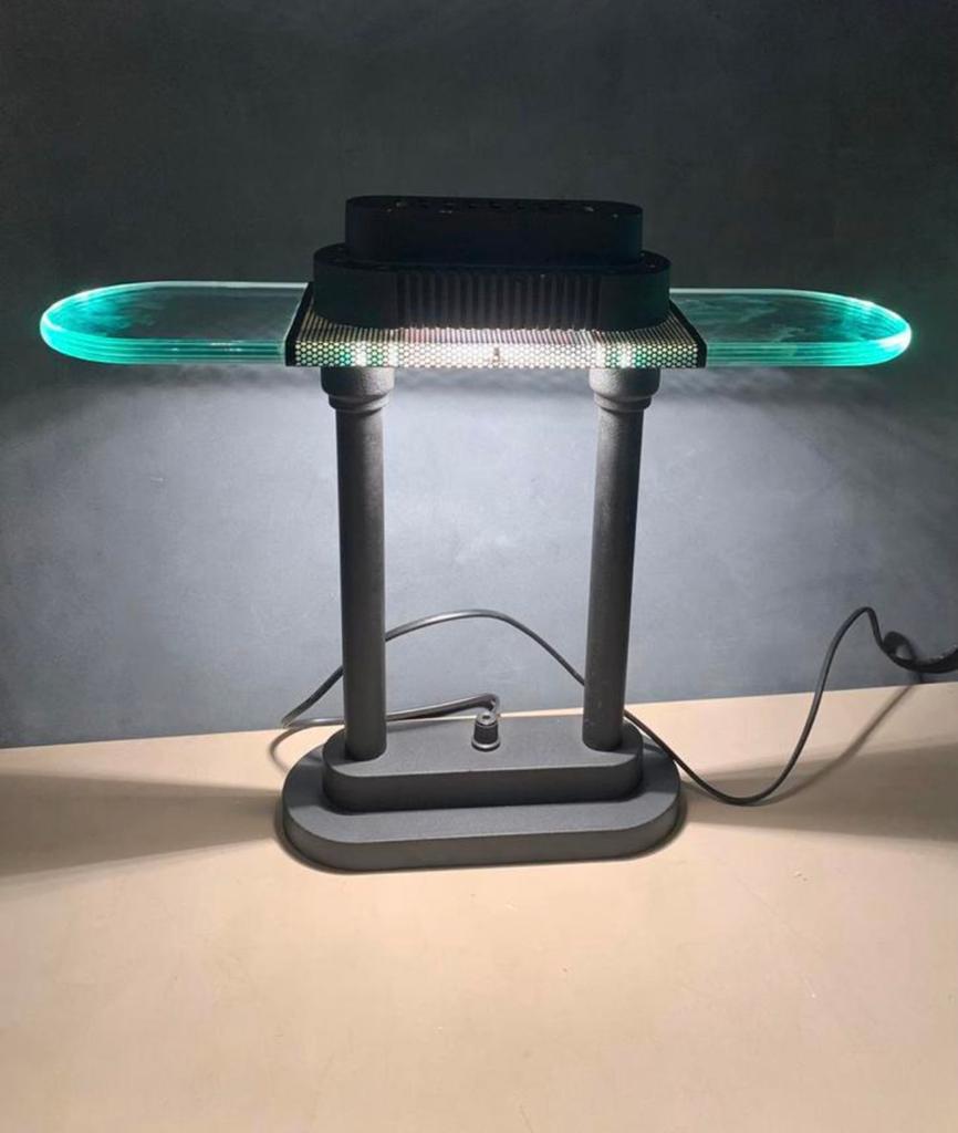 Bankierlamp uit de jaren 80, Ophalen, Zo goed als nieuw