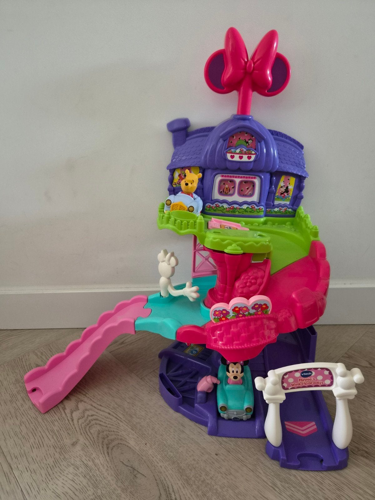 VTech Toet Toet Auto's Minnie Mouse Speelhuis, Ophalen of Verzenden, Zo goed als nieuw, Meisje