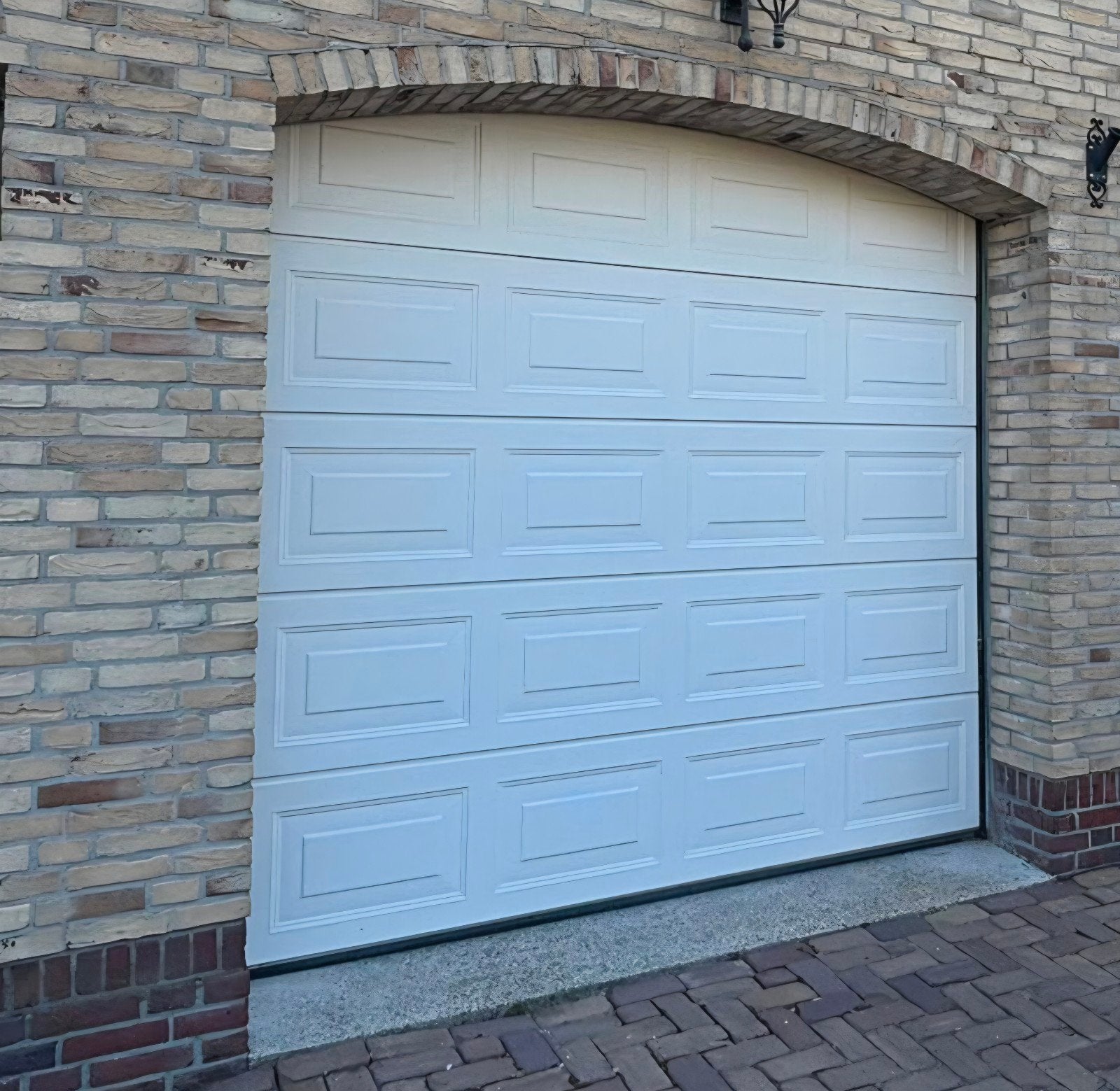 Novoferm Cassette Garagedeur met Aandrijving 2400x2373, Doe-het-zelf en Verbouw, Ophalen, Gebruikt, Garagedeur, 120 cm of meer