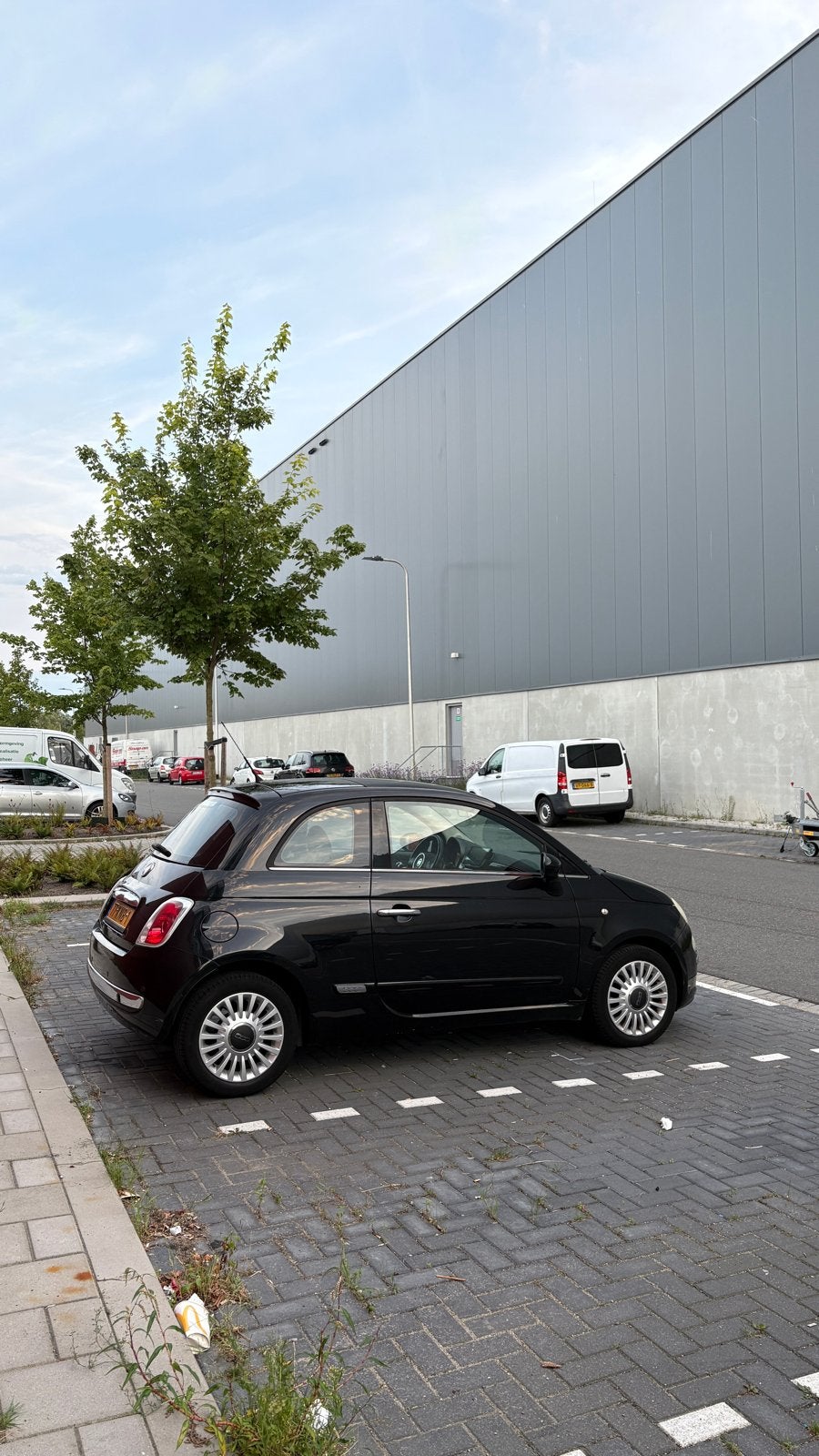 Fiat 500 1.2 AUT 51KW 2010 Zwart Automaat Apple Carplay