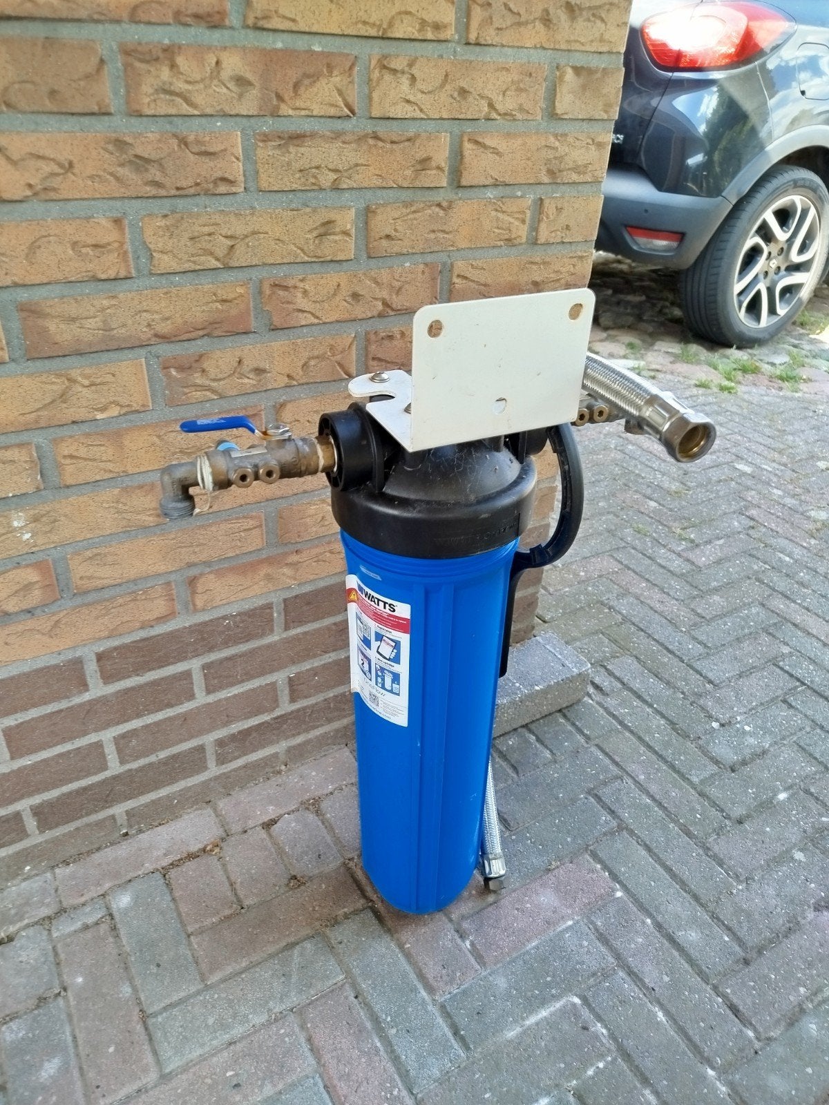 Watts OneFlow waterontharder - geen stroom, zout of afvoer, Ophalen, Gebruikt, Magnetische wateronthardeer