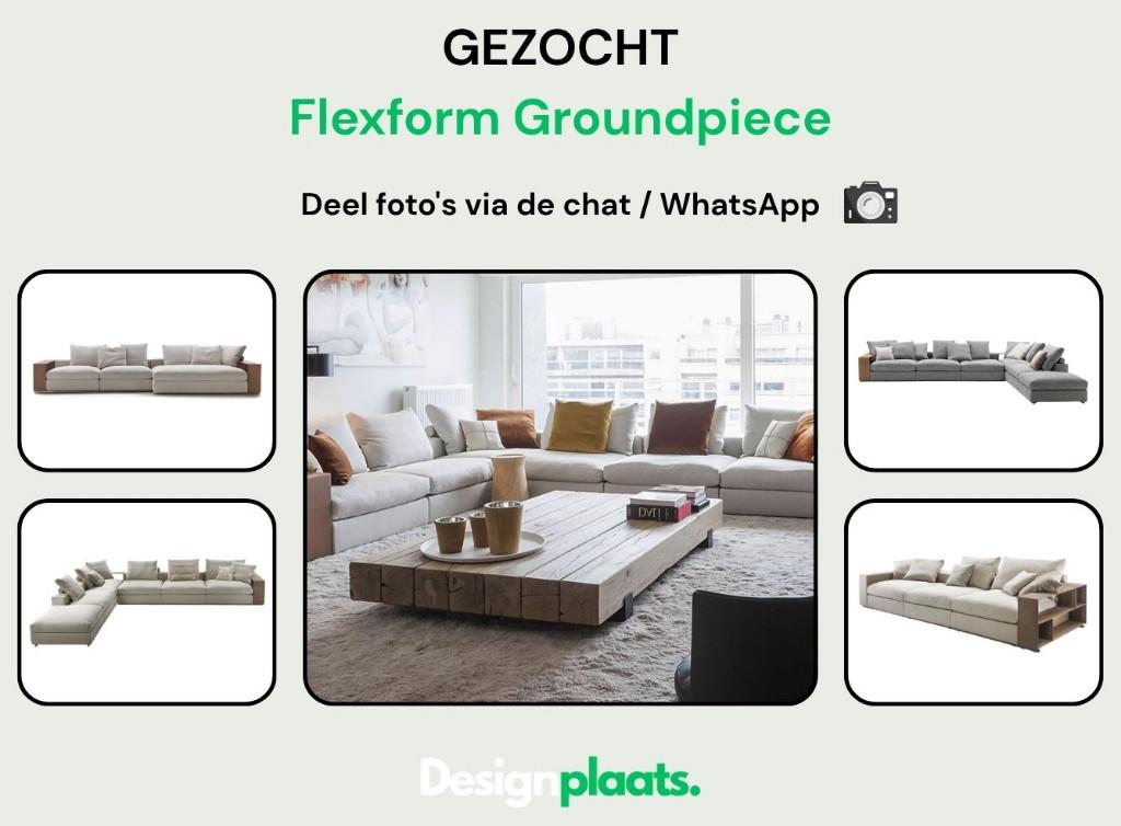 GEZOCHT: Flexform Groundpiece - Directe Inkoop