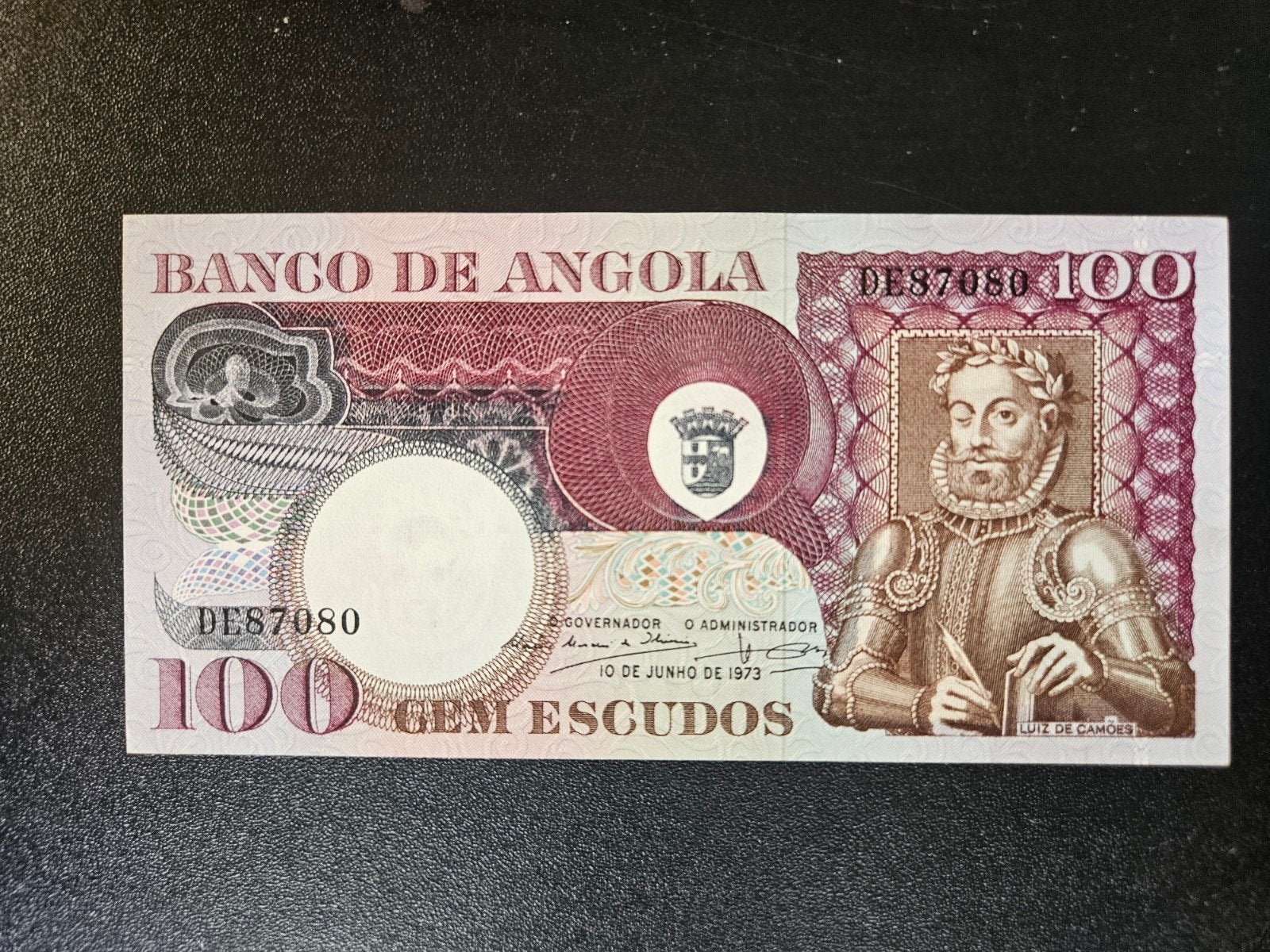Angola pick 106 1973 UNC, Postzegels en Munten, Bankbiljetten | Afrika, Ophalen of Verzenden, Overige landen, Los biljet