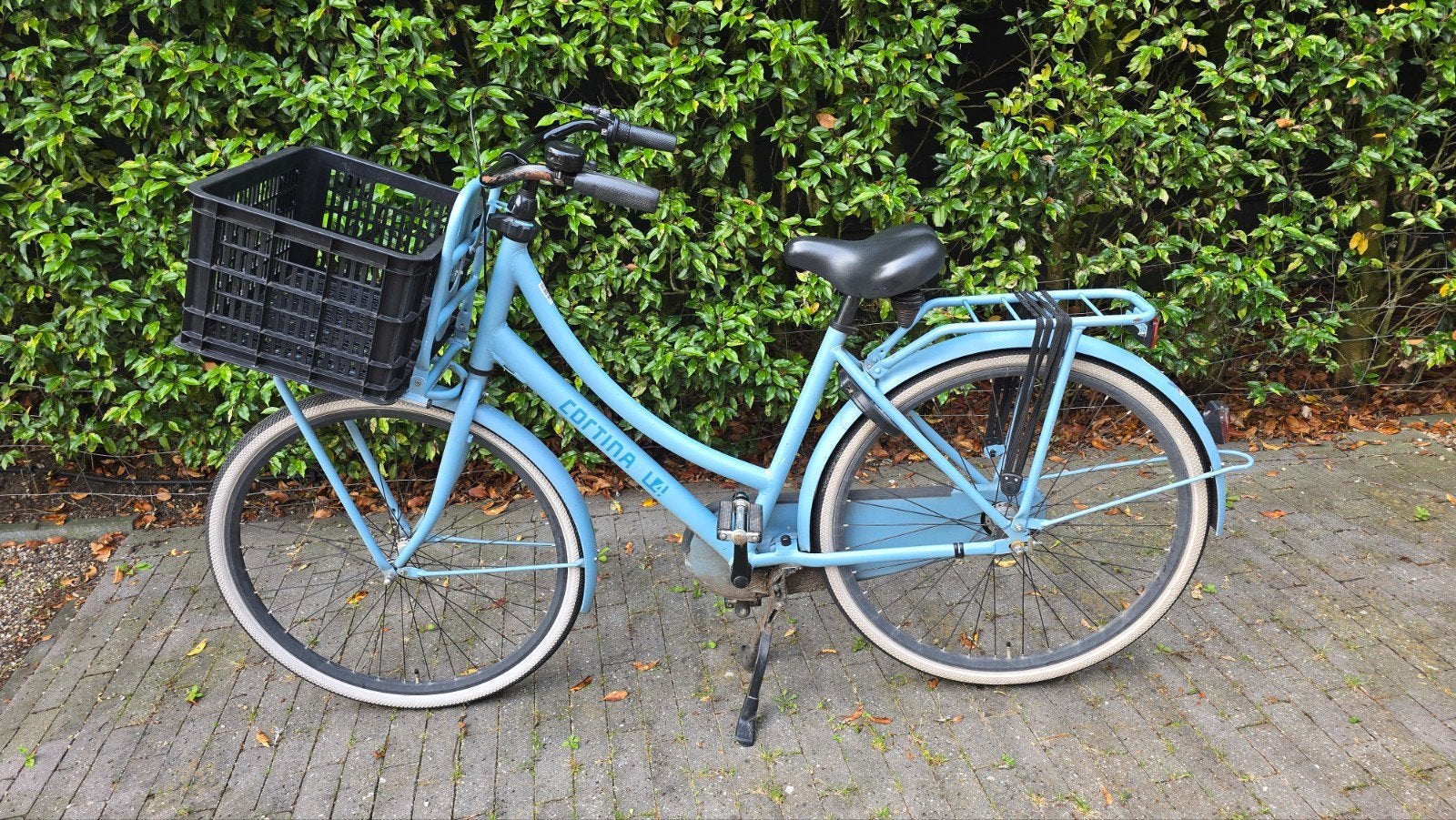 Cortina 4 blauw 28 inch, Fietsen en Brommers, Fietsen | Meisjes, Ophalen of Verzenden, Gebruikt, 26 inch of meer, Versnellingen
