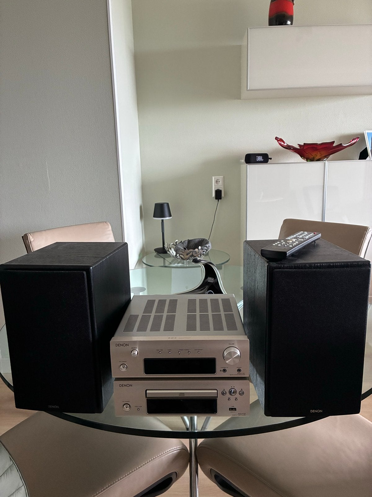 Denon Microset met CD-speler, Tuner en Speakers, Ophalen, Denon, Zo goed als nieuw, Microset