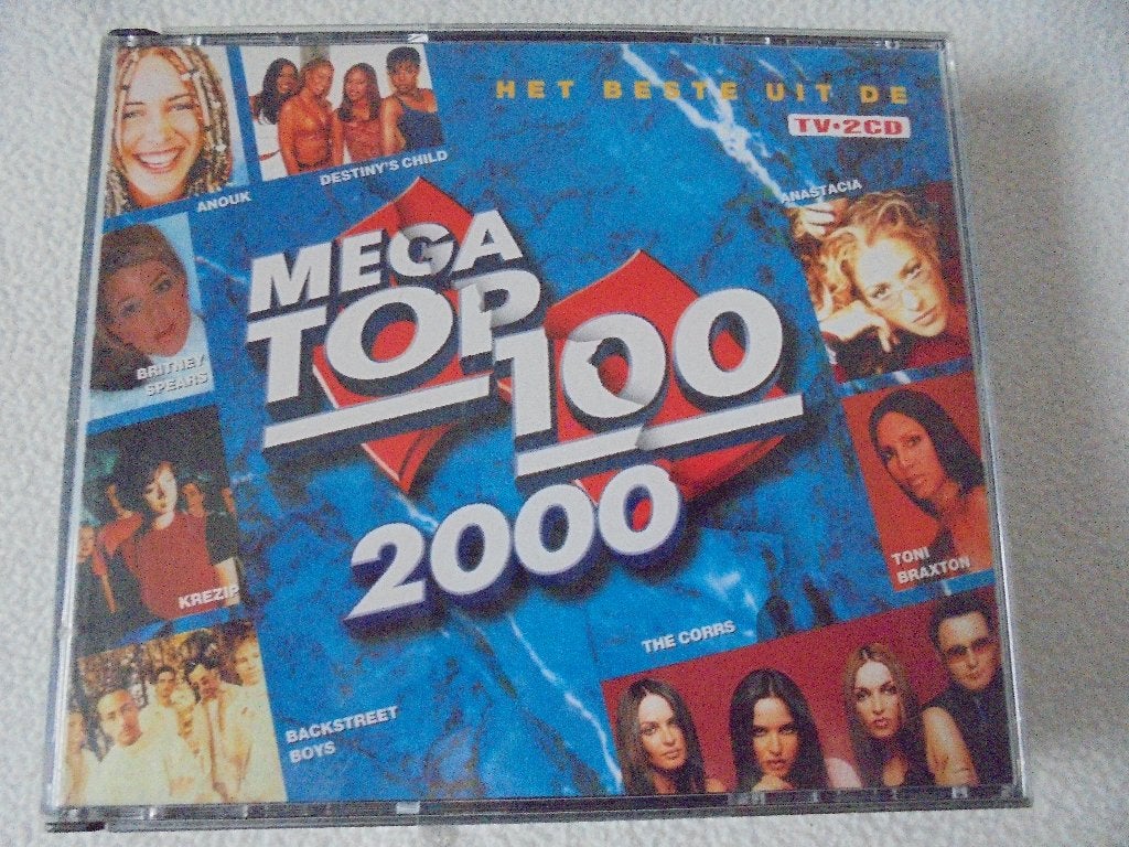 Dubbel CD Het best uit de Mega top 100 2000, Cd's en Dvd's, Ophalen of Verzenden, Zo goed als nieuw, Pop