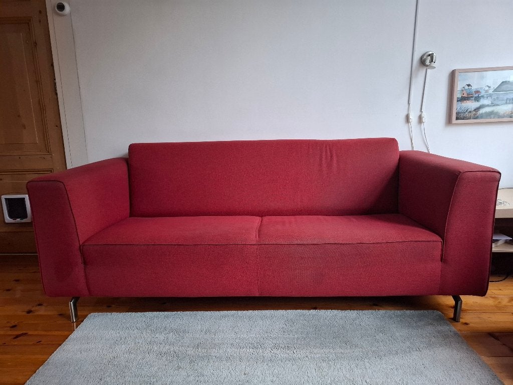 Bank, tweeenhalf-zits, Ophalen, Gebruikt, Minder dan 75 cm, Driepersoons