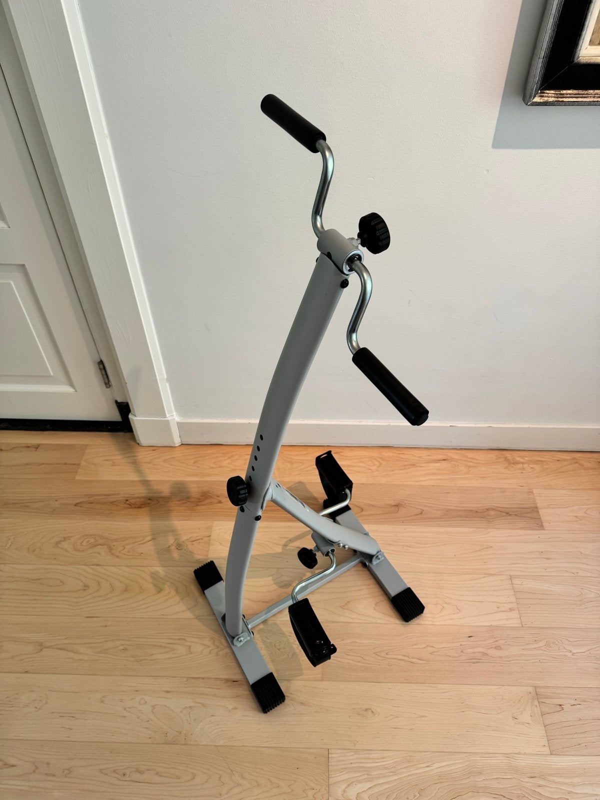 Stoelfiets voor thuis, Sport en Fitness, Ophalen, Armen, Zo goed als nieuw, Metaal