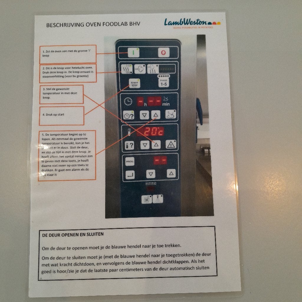 Grote hete lucht stoomoven, Ophalen, Gebruikt, Ovens, Magnetrons en Steamers