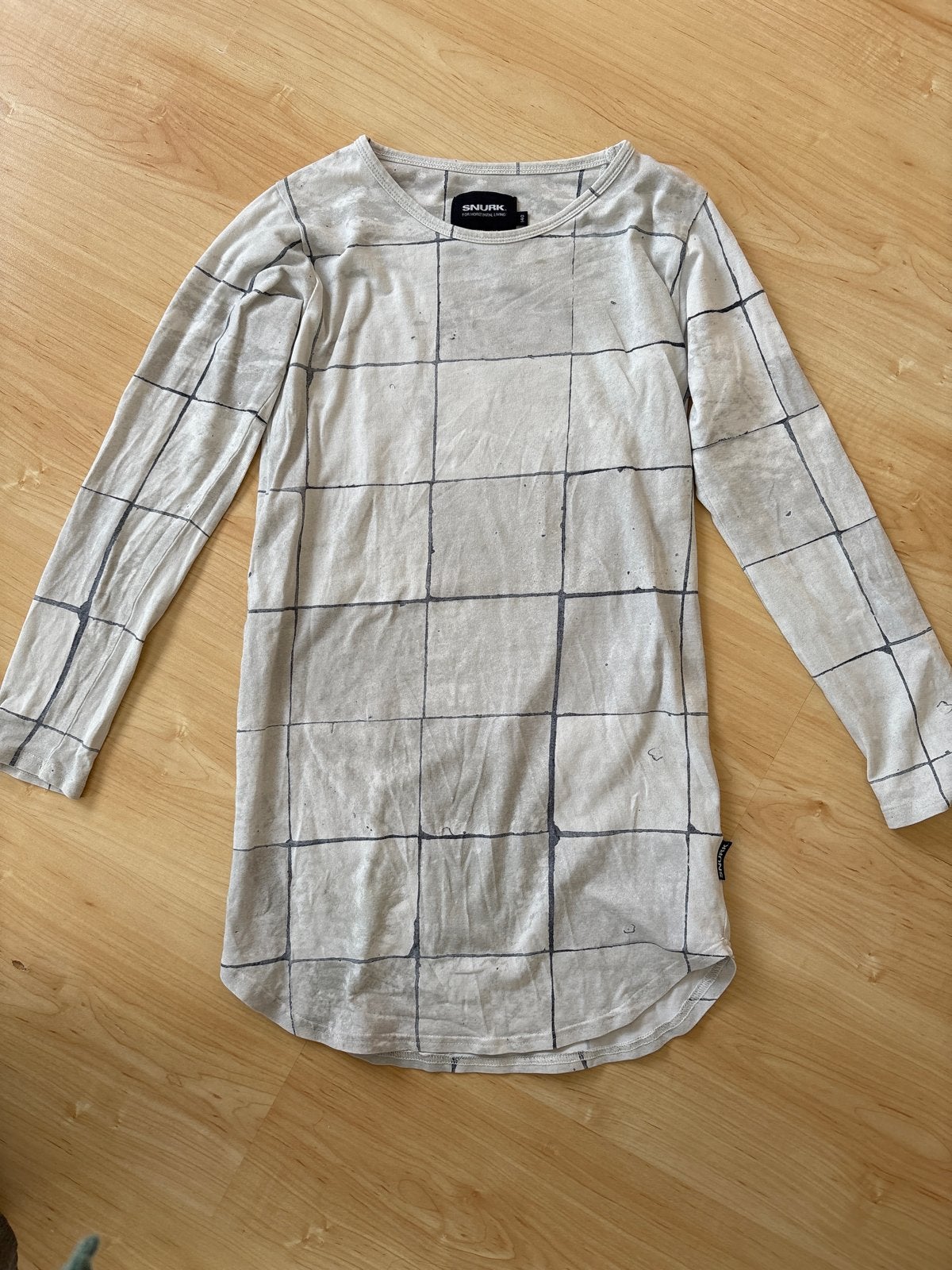Snurk nachtjapon pyjama Maat 140 - Geblokt Patroon, Ophalen of Verzenden, Gebruikt, Meisje, Nacht- of Onderkleding