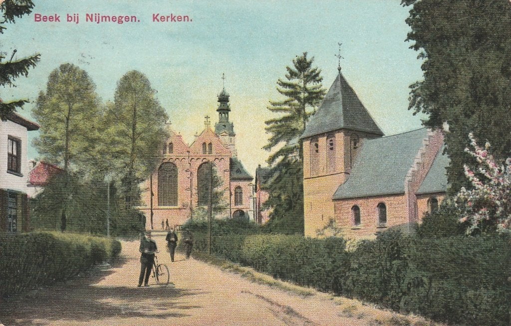 beek bij nijmegen- kerken 1916, Verzamelen, Ophalen of Verzenden, Voor 1920, Gelderland