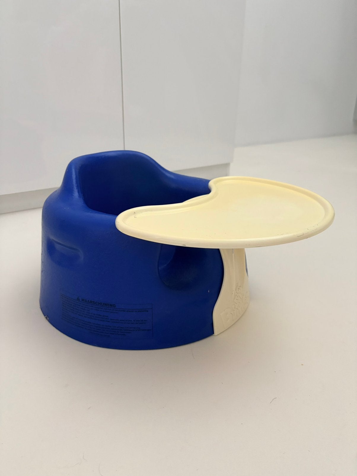 Bumbo stoeltje, Ophalen of Verzenden, Gebruikt, Blauw, Bak of Kom