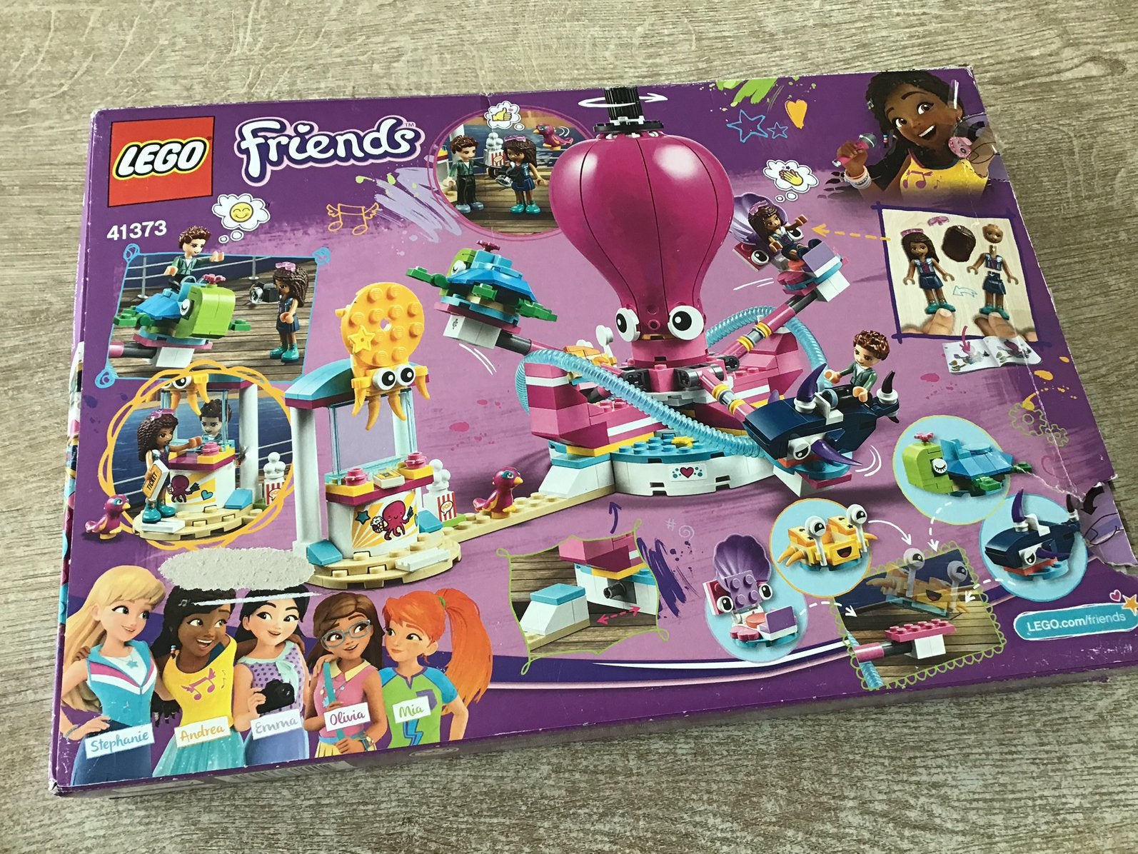 Lego friends Octopus 41373 + DOOS, Ophalen of Verzenden, Zo goed als nieuw