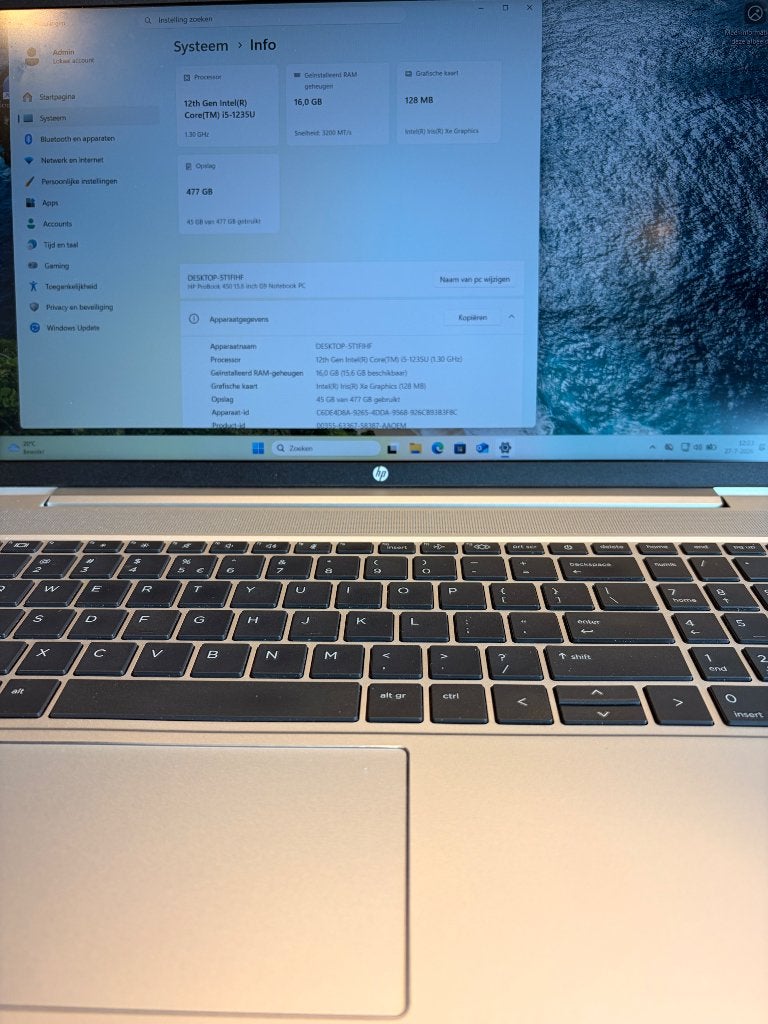 HP ProBook 450 G9 16GB 512GB, Computers en Software, Windows Laptops, Ophalen, Gebruikt, 2 tot 3 Ghz, 15 inch