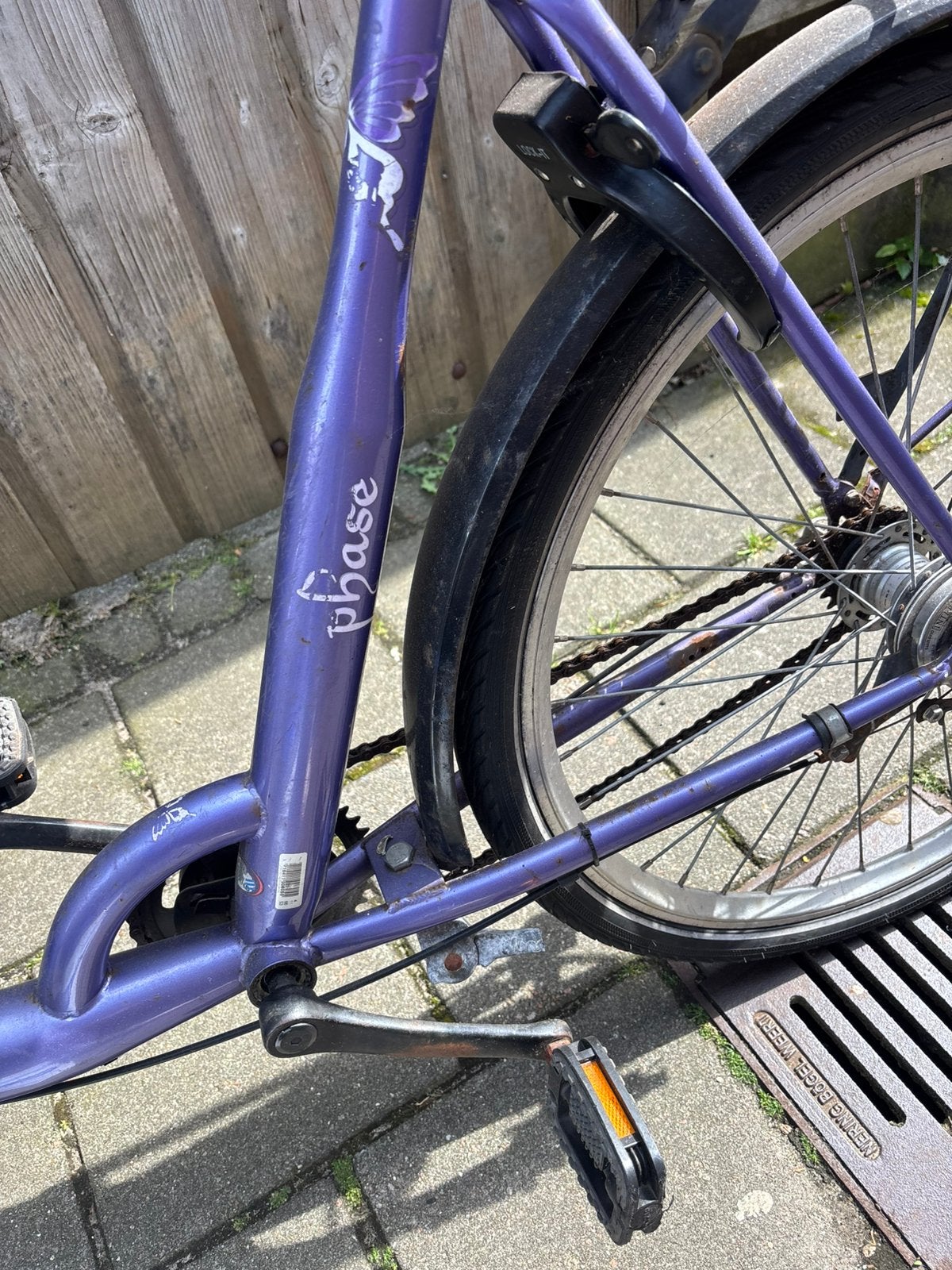 Dames fiets te koop 50 Euro., Fietsen en Brommers, Fietsen | Cruisers en Lowriders, Ophalen of Verzenden, Gebruikt, Staal