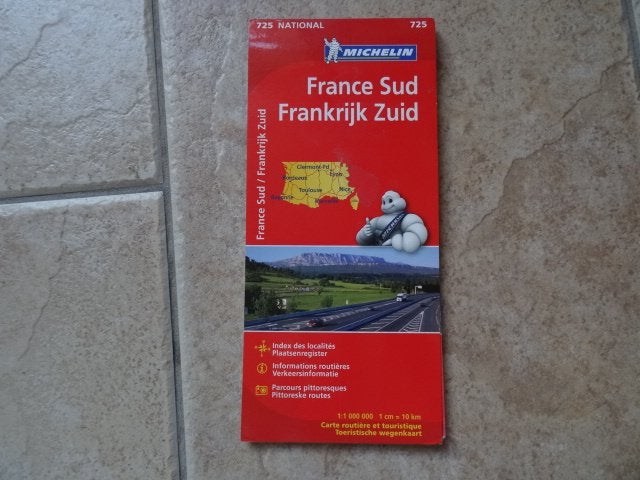 michelin wegenkaart Frankrijk zuid, Boeken, Atlassen en Landkaarten, Ophalen of Verzenden, 2000 tot heden, Frankrijk, Landkaart