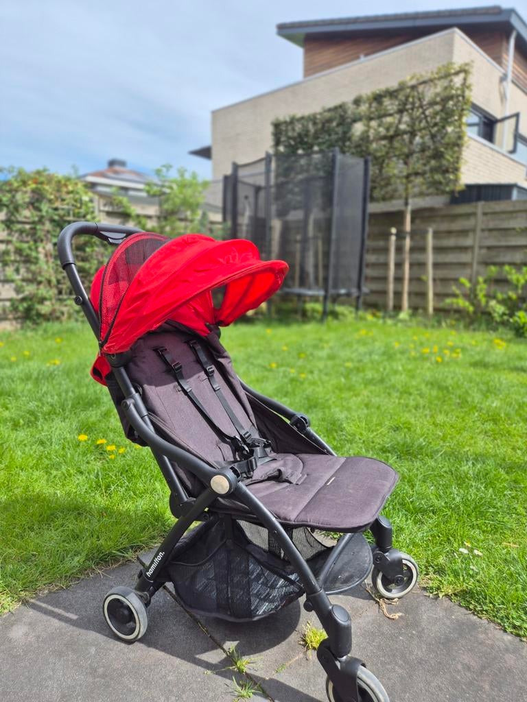 Hamilton One Sport R1 opvouwbare buggy (beugel ontbreekt), Ophalen of Verzenden, Gebruikt, Overige merken, Zonnekap