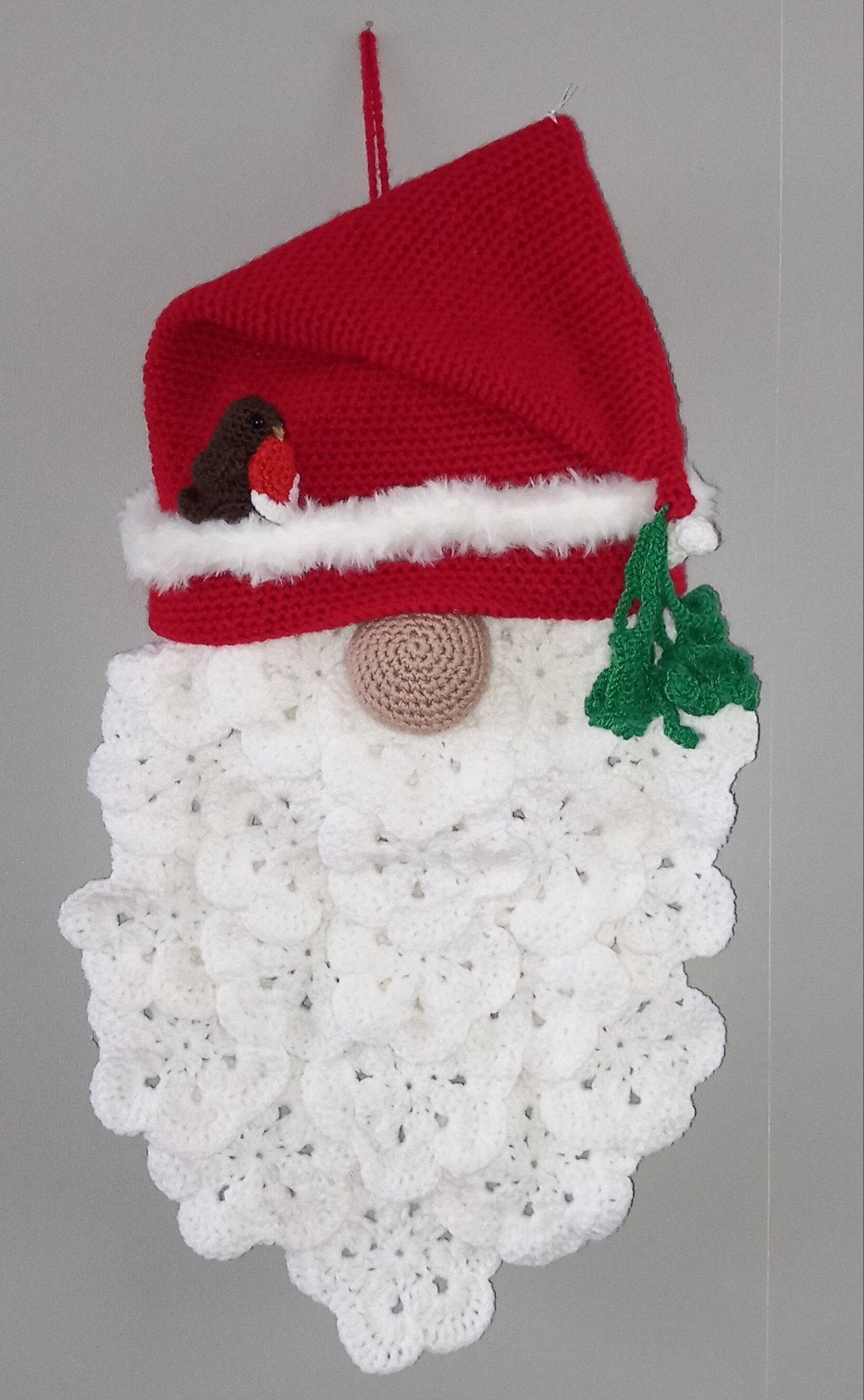 Kerstman deurhanger handgemaakt, Diversen, Ophalen of Verzenden, Nieuw