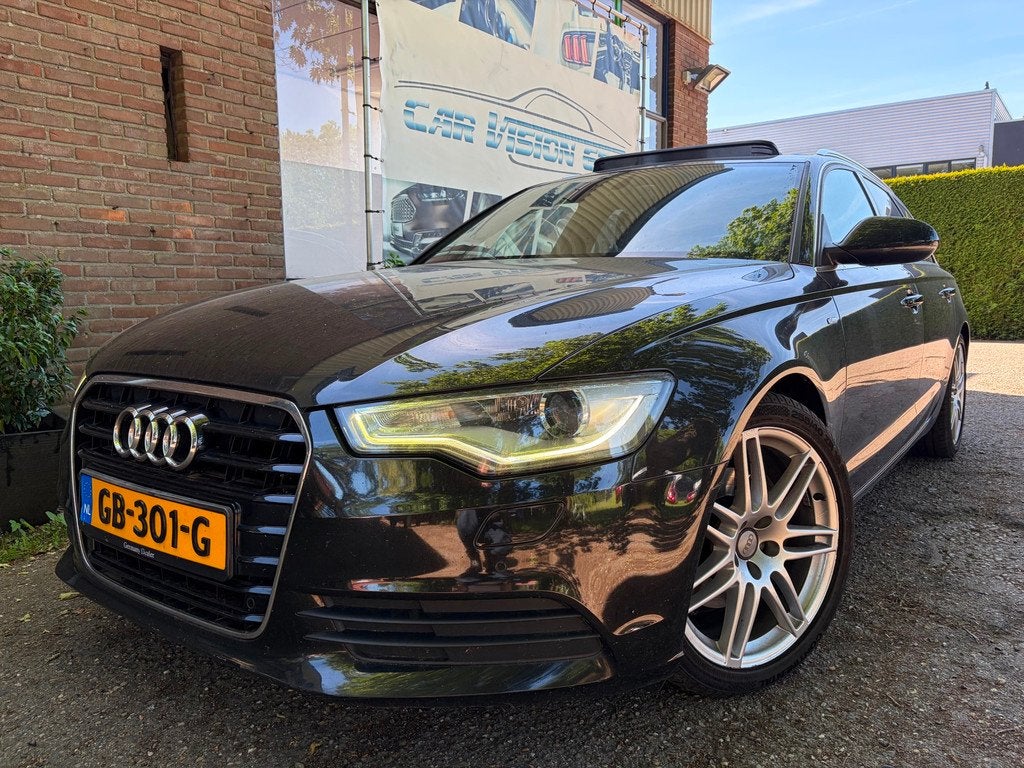 Audi A6 Avant 3.0 TDI Pro Line Plus|Automaat|Pano|Trekhaak|, Auto's, Audi, Euro 5, 197 €/maand, Leder en Stof, Stationwagon