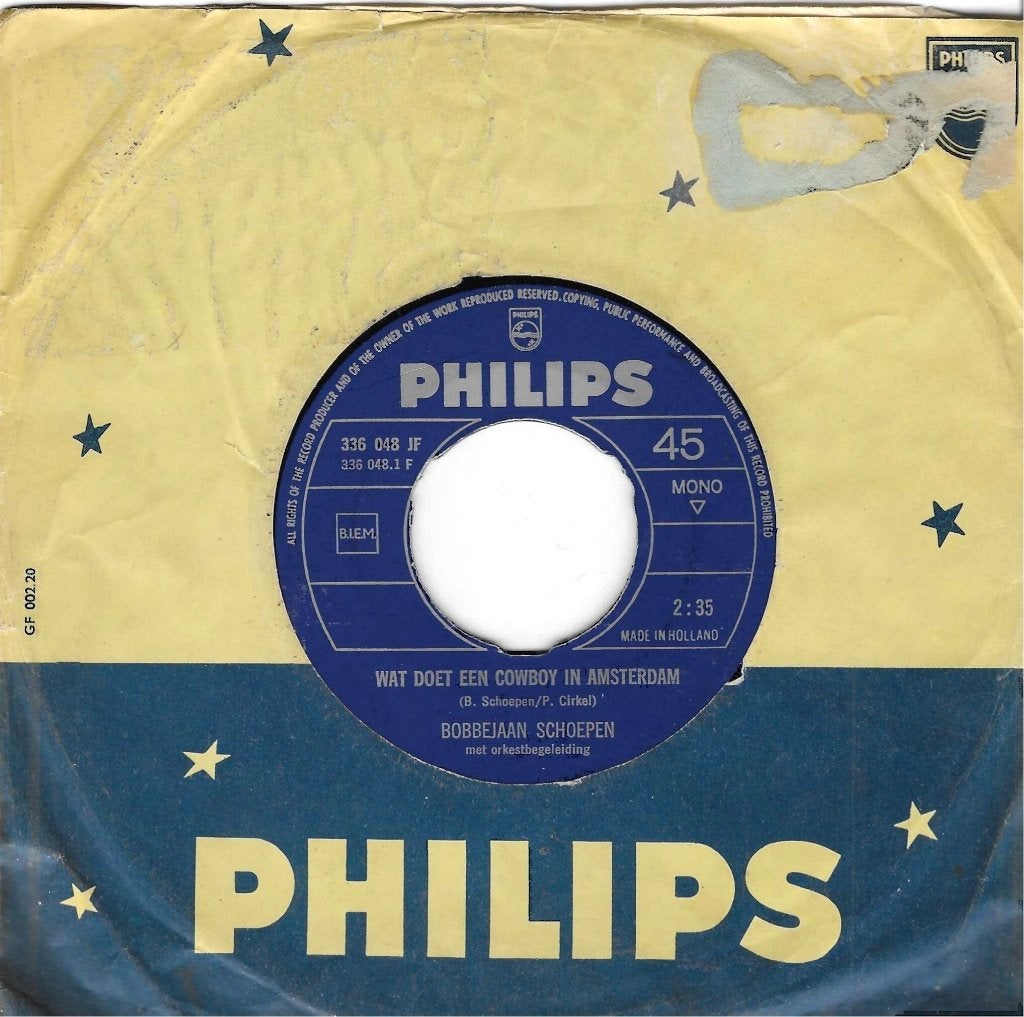vinyl single   Bobbejaan Schoepen, Ophalen of Verzenden, Gebruikt, Pop