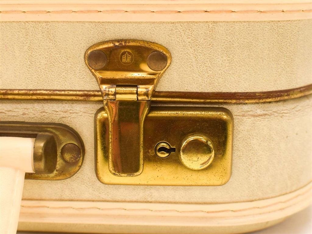 Vintage koffer 52063, Ophalen of Verzenden, Gebruikt, Overige materialen, 70 cm of meer