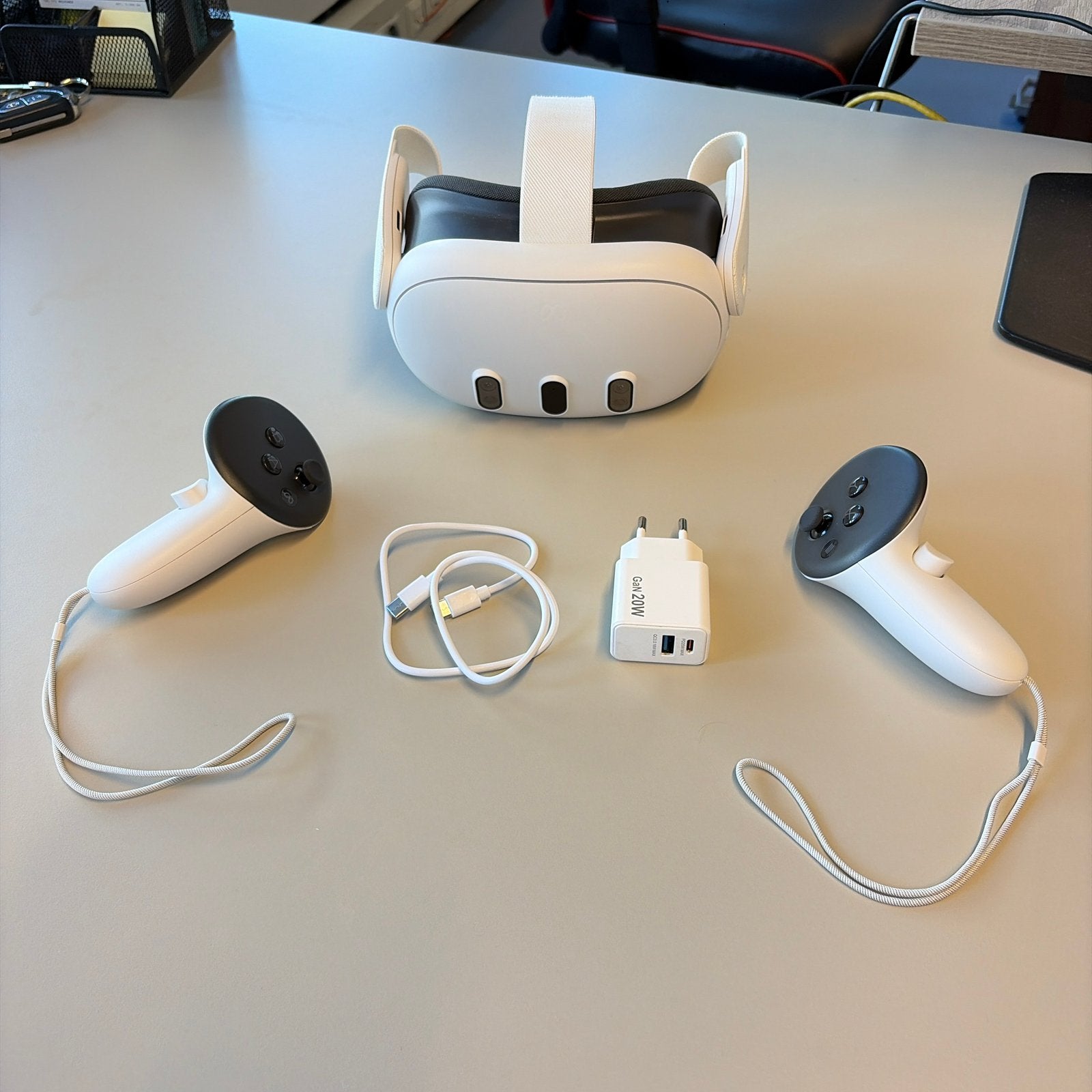 Meta Quest 3 512GB | Nieuwstaat | Controllers + oplader, Ophalen of Verzenden, Zo goed als nieuw, VR-bril, Overige platformen
