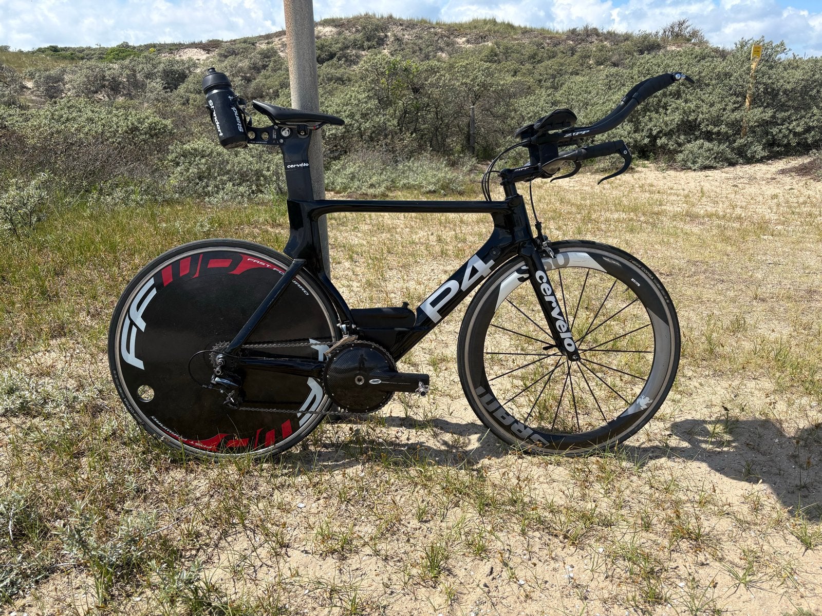 Cervélo P4 Tijdritfiets, 28 inch, Gebruikt, Carbon, Meer dan 20 versnellingen