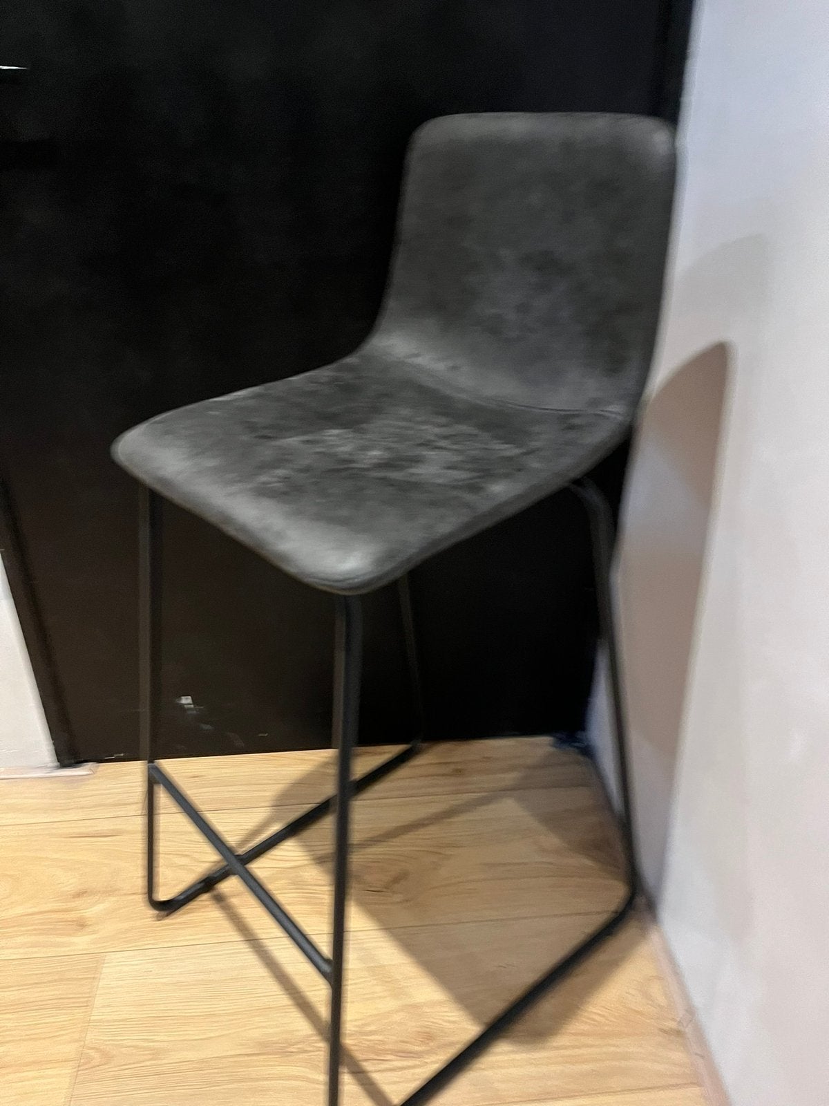 Set van twee barkrukken €80 complete set, Met voetsteun, 60 tot 90 cm, Ophalen of Verzenden, Zo goed als nieuw