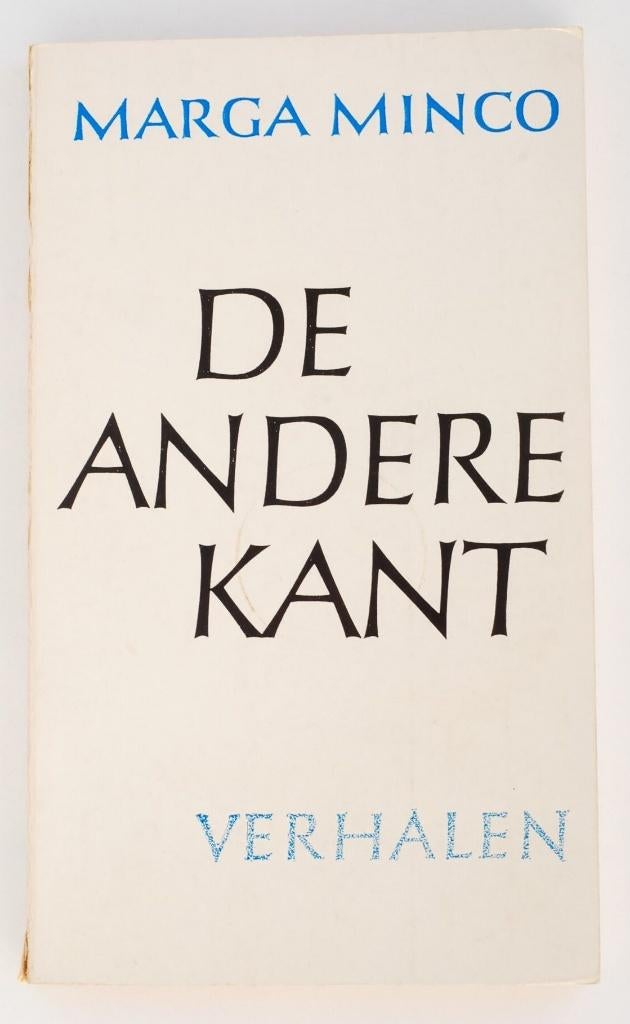 De Andere Kant - Marga Minco (1962), Boeken, Literatuur, Zo goed als nieuw, Nederland, Verzenden