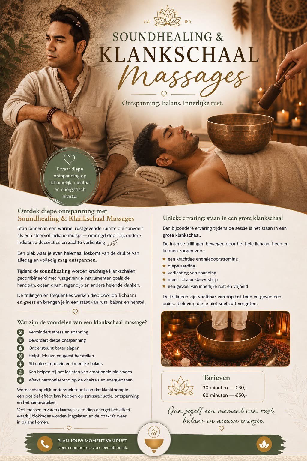 Sound Healing: Klankschalen Massage, Diensten en Vakmensen, Welzijn | Masseurs en Massagesalons, Overige massages