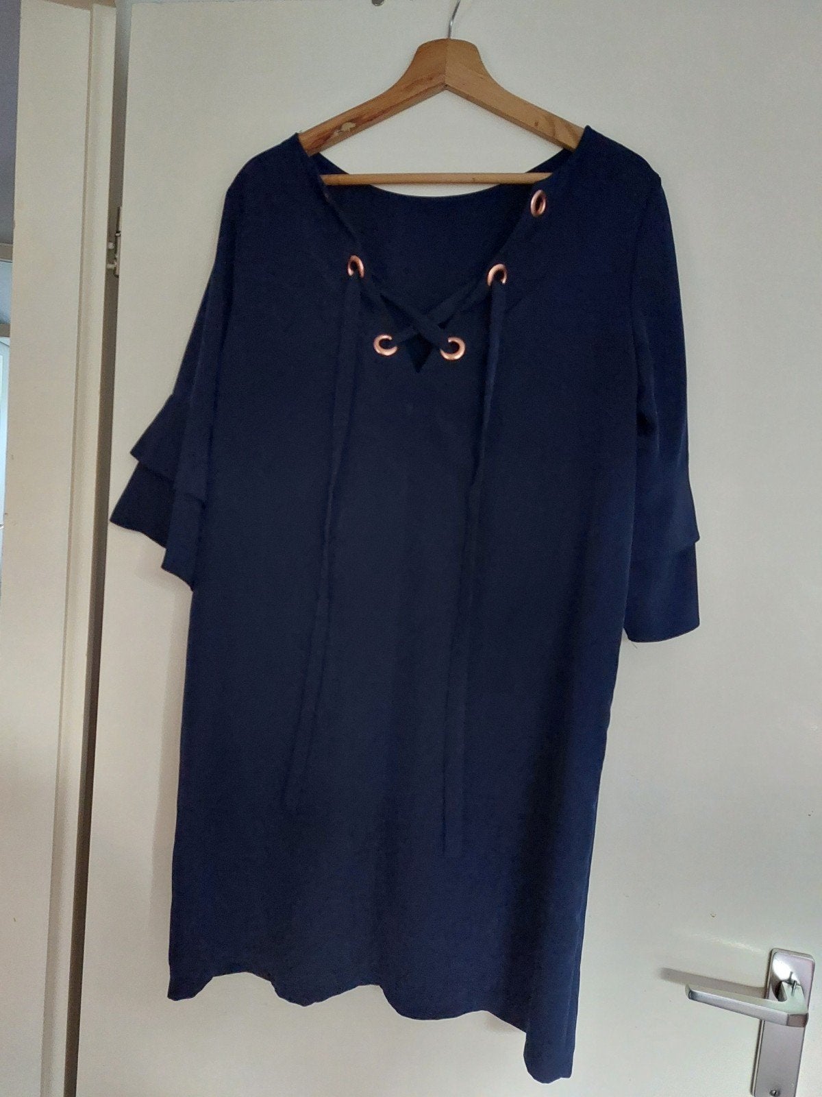 Atmosphere blauwe jurk maat 44, Atmosphere, Blauw, Maat 42/44 (L), Ophalen of Verzenden
