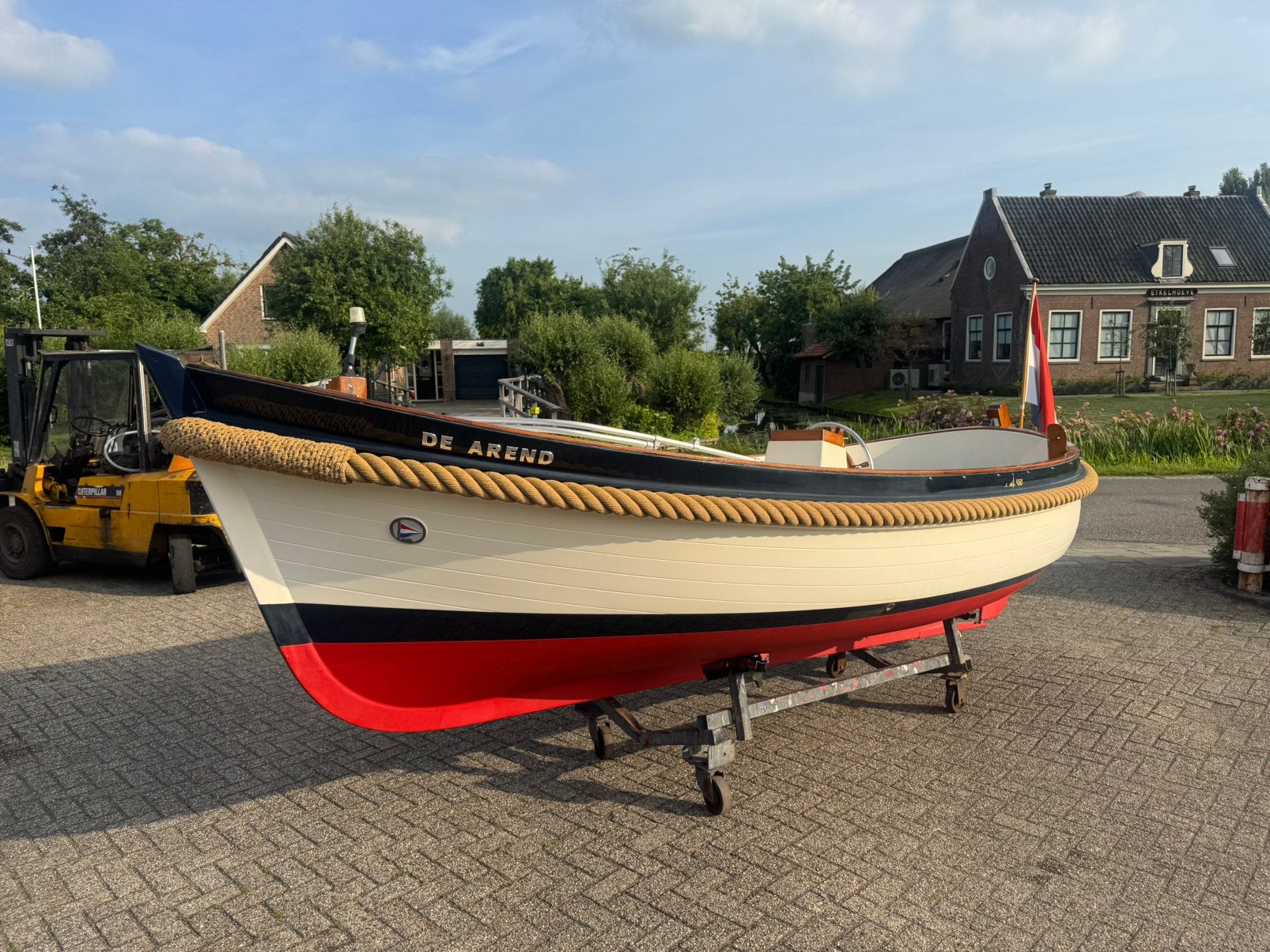 Prachtige Van Wijk 550 Sloep, Ophalen, Binnenboordmotor, Anker, Diesel