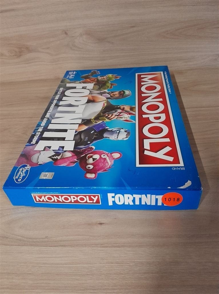 Monopoly fortnite gezelschapsspel [s1018], Verzenden, Zo goed als nieuw