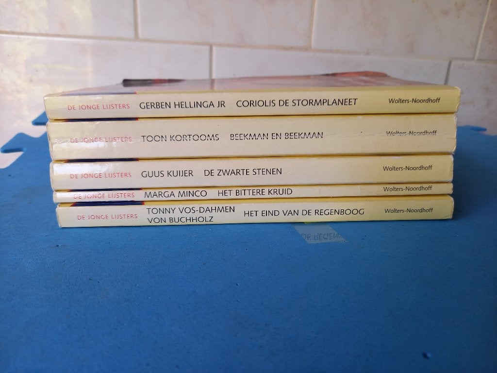 5 boeken uit de serie "De Jonge Lijsters", Ophalen of Verzenden, Gelezen