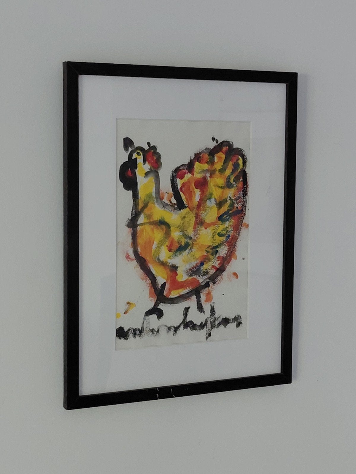 MOOI ORIGINEEL WERK VAN ANTON HEYBOER.
EEN FRAAI IN KLEUR OP, Ophalen of Verzenden