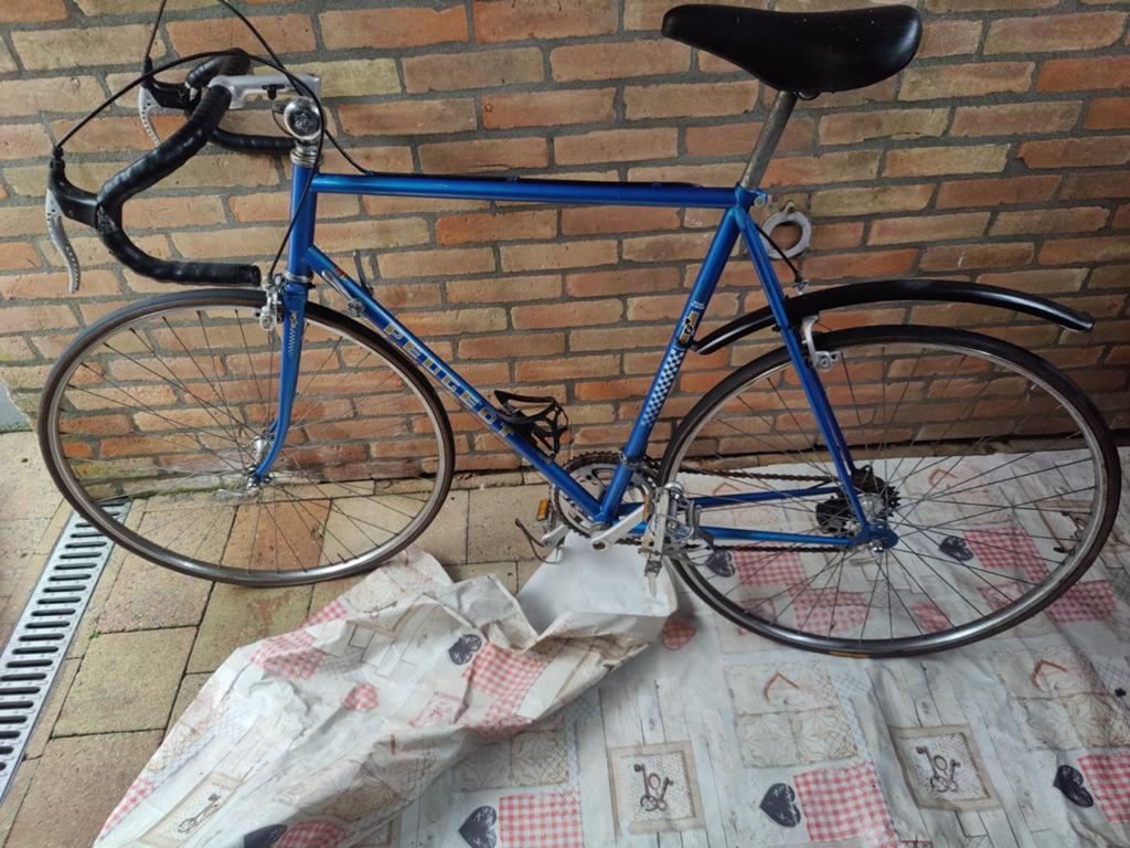 Wielren fiets.peugot retro, Overige merken, Minder dan 10 versnellingen, Gebruikt, Aluminium