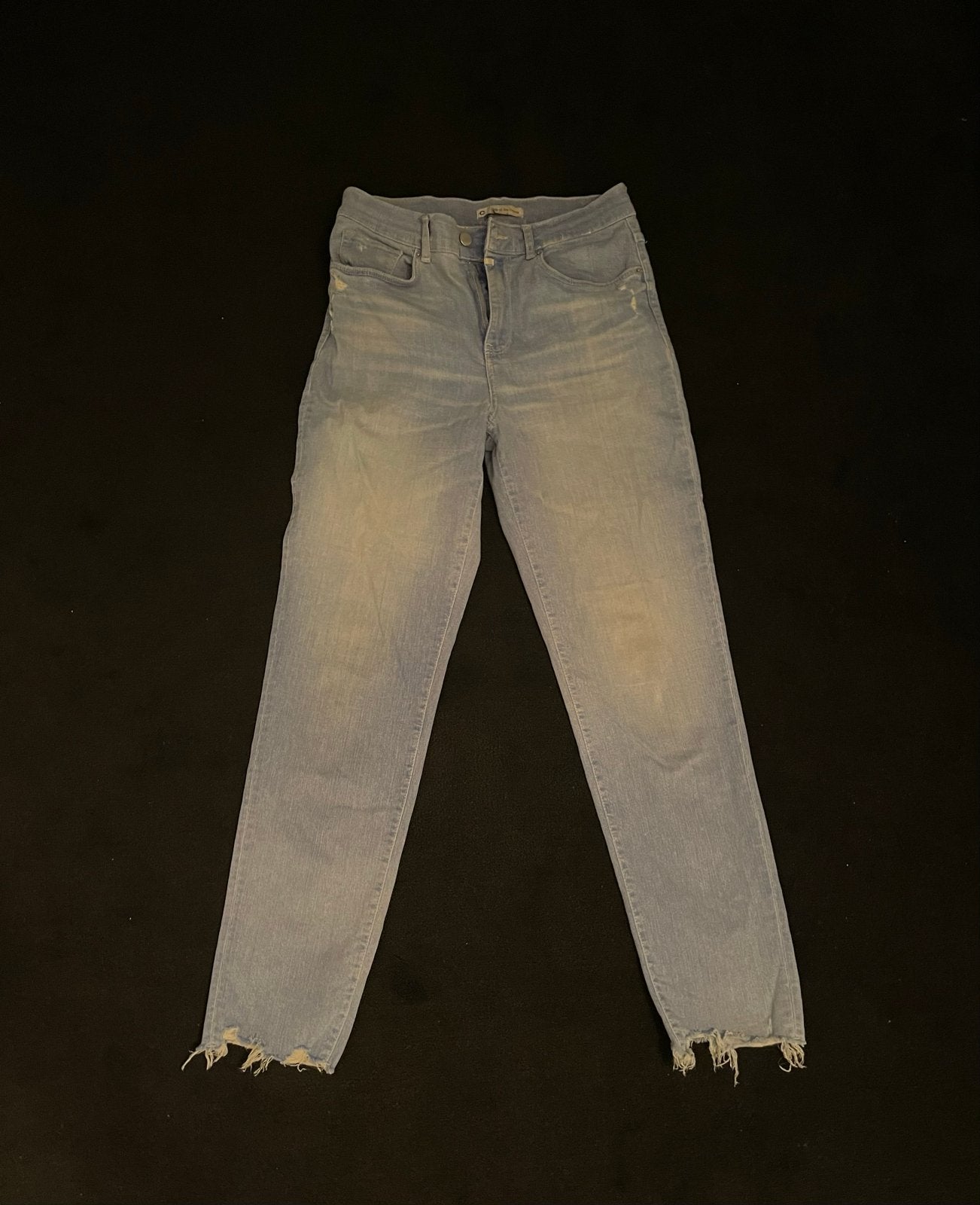COJ Jeans Lynn Mom Fit W26/L30 - Lichtblauw, Kleding | Dames, Ophalen of Verzenden, Zo goed als nieuw, Blauw, W27 (confectie 34) of kleiner