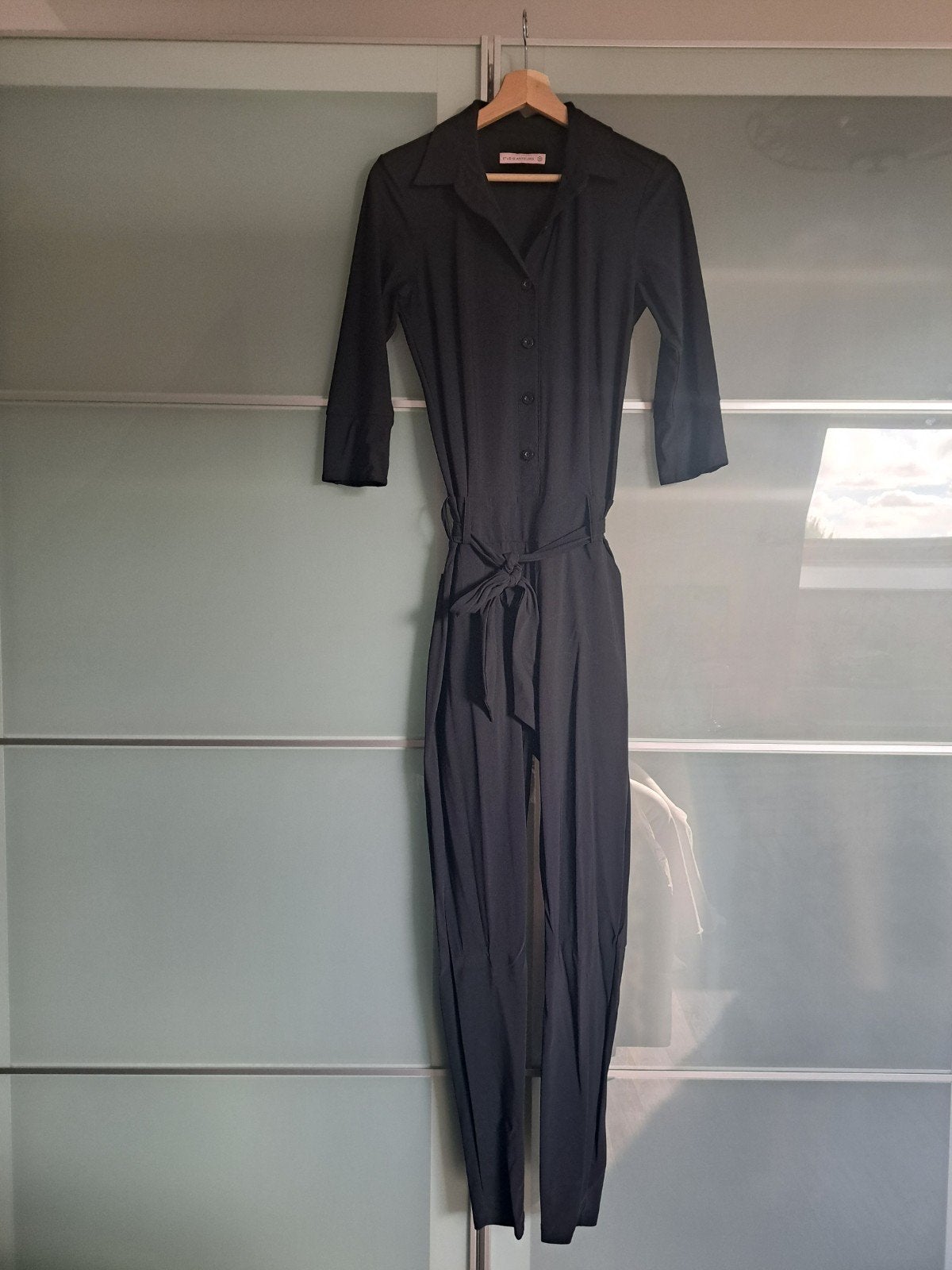 Mooie zwarte jumpsuit Studio Anneloes maat XS, Ophalen of Verzenden, Zo goed als nieuw, Maat 34 (XS) of kleiner, Zwart