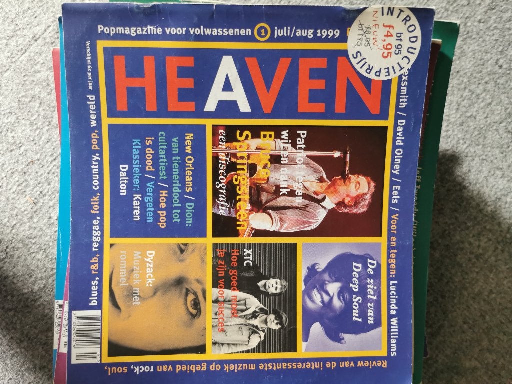 Heaven muziekblad, Boeken, Tijdschriften en Kranten, Ophalen of Verzenden, Gelezen, Muziek, Film of Tv
