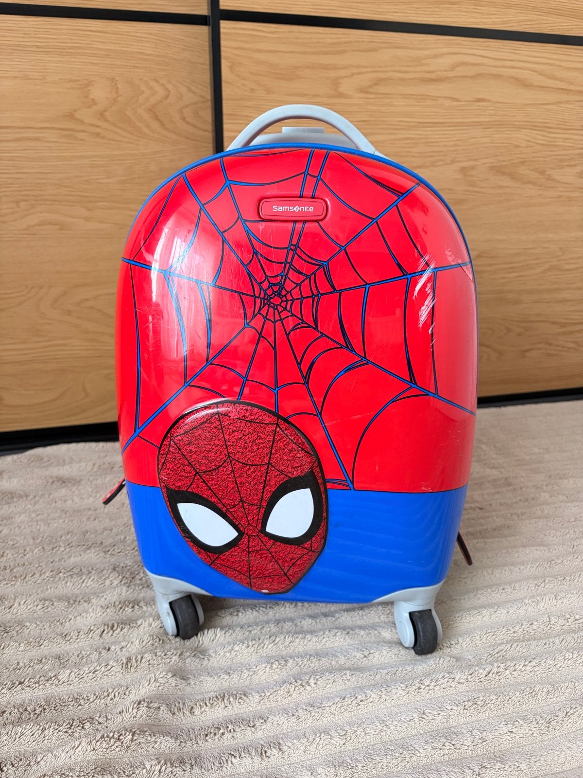 Samsonite Spiderman Kinderkoffer - Ideaal voor Reizen, Ophalen of Verzenden, Gebruikt