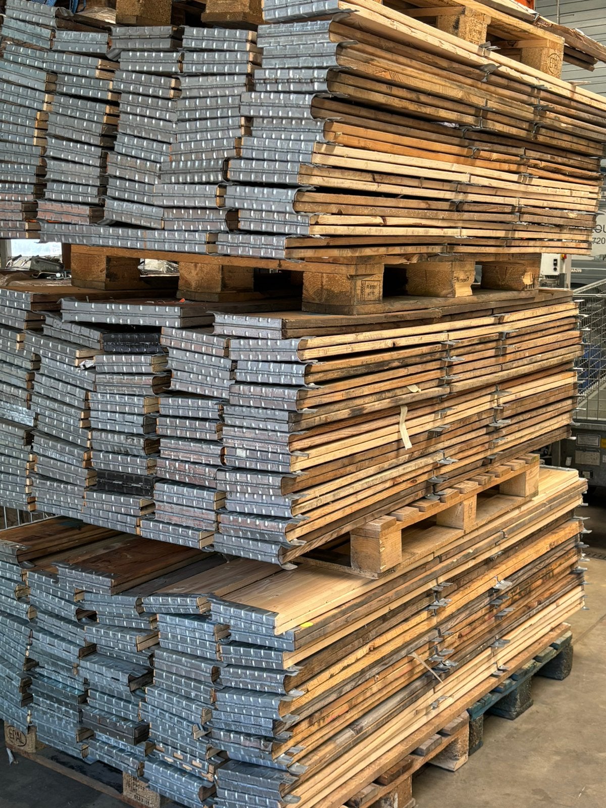 Palletranden opzetrand voor pallet - Gebruikt, Ophalen, Gebruikt, 100 cm of meer, 60 cm of meer