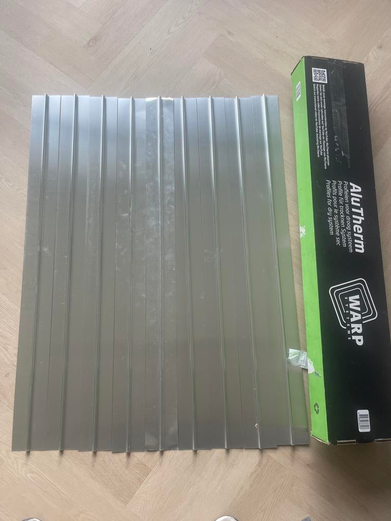 1m2 Warp Alutherm profielen, Ophalen of Verzenden, Nieuw, Overige typen